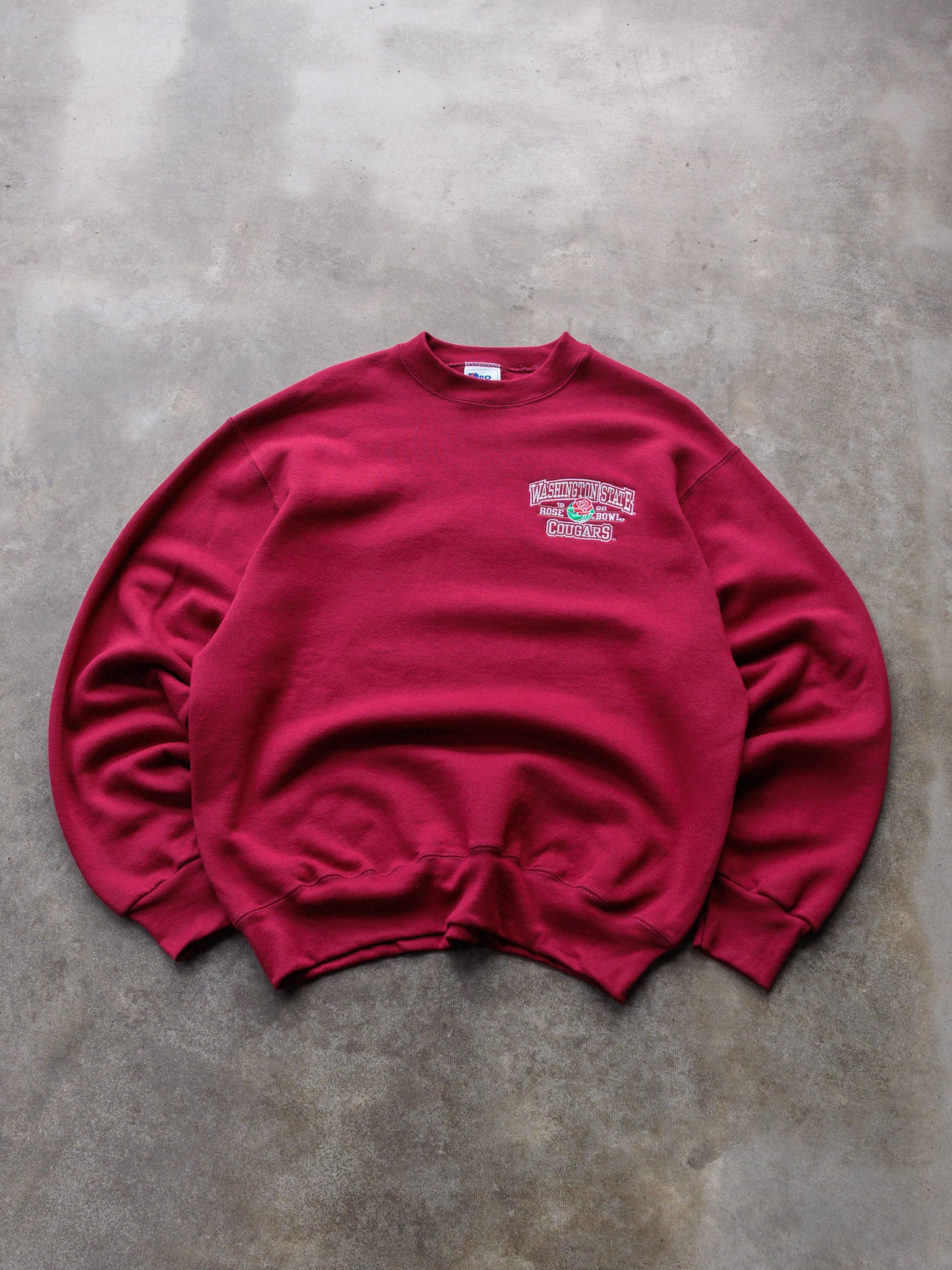 Vintage 90s Pro Player Washington State Cougars Rose Bowl Sweatshirt (L)