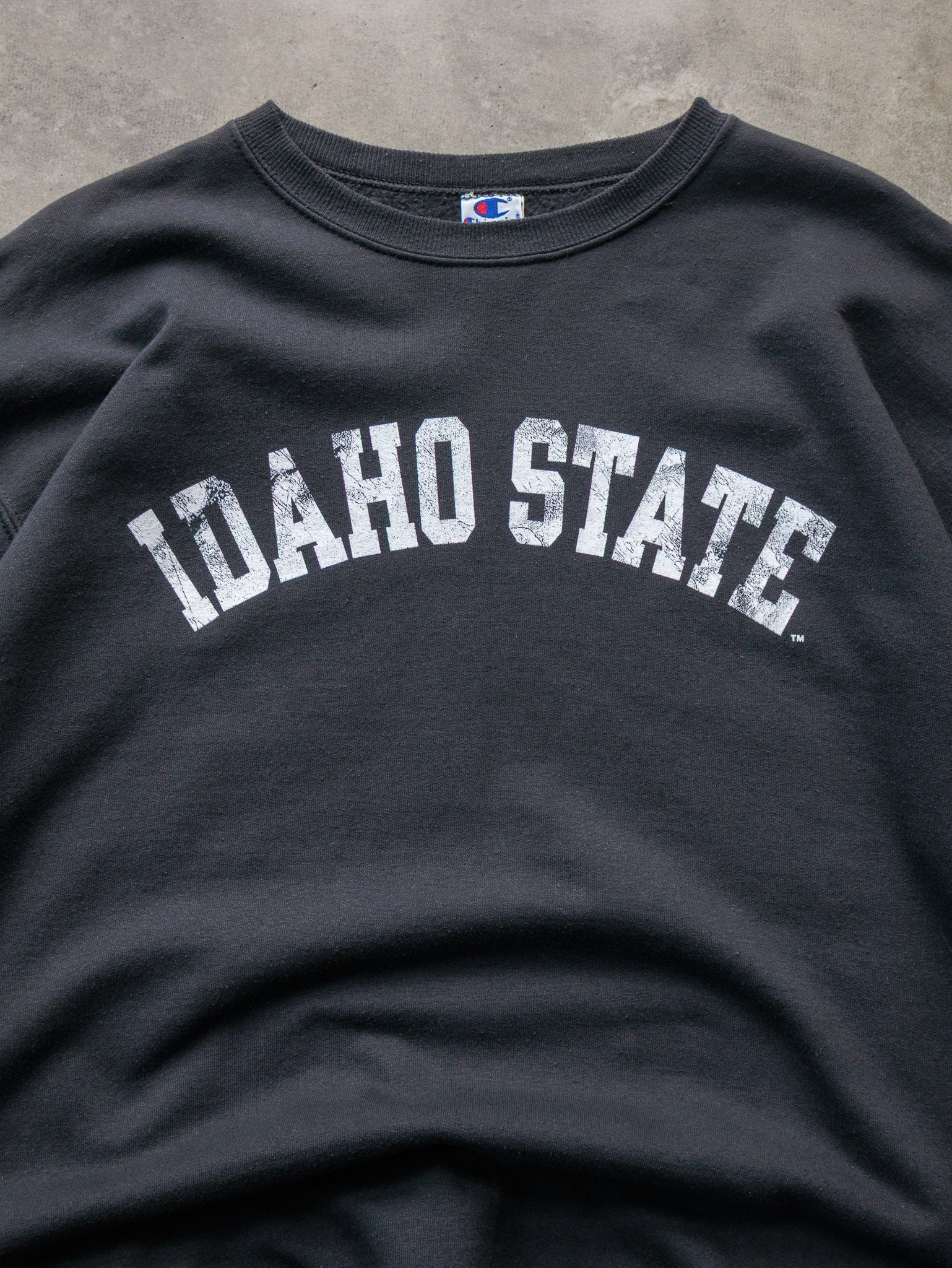 Vintage 90s Black Champion Idaho State Sweatshirt (L)