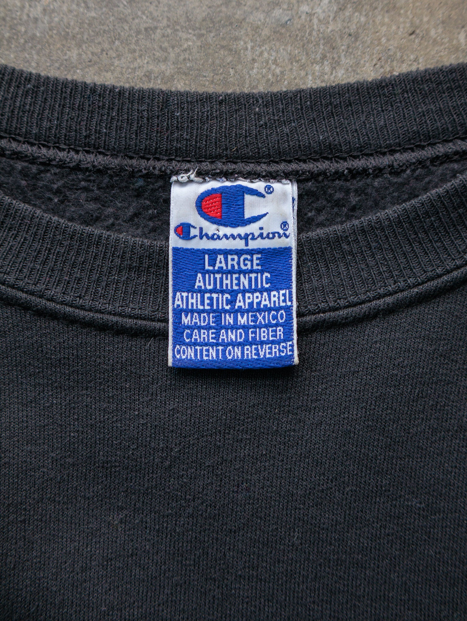 Vintage 90s Black Champion Idaho State Sweatshirt (L)
