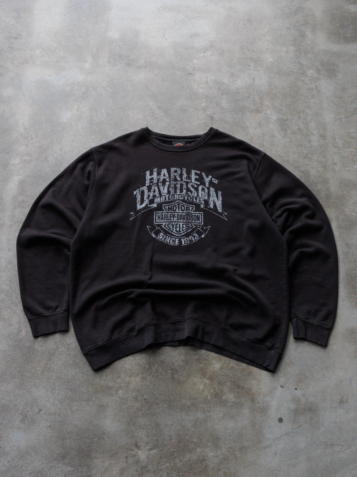 Black Harley-Davidson Pacific Junction Iowa Sweatshirt (XL)