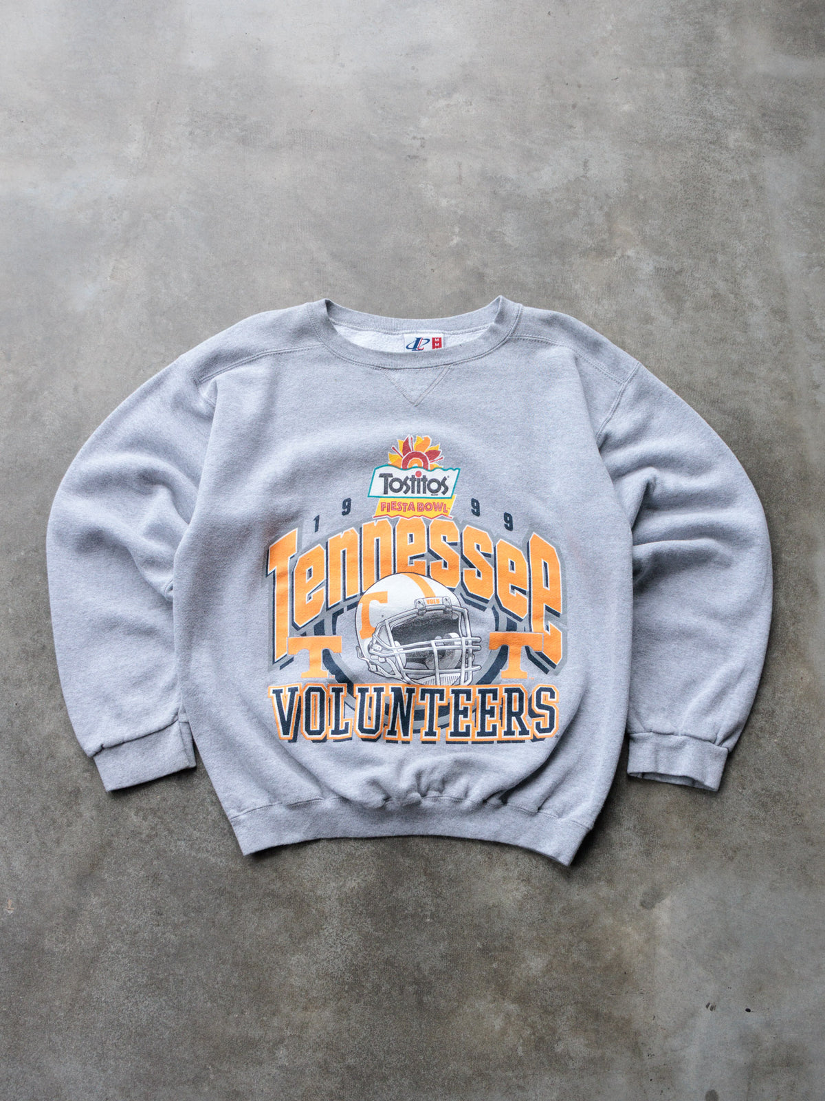 Vintage 1999 Grey Tennessee Volunteers Tostitos Fiesta Bowl Sweatshirt (M)