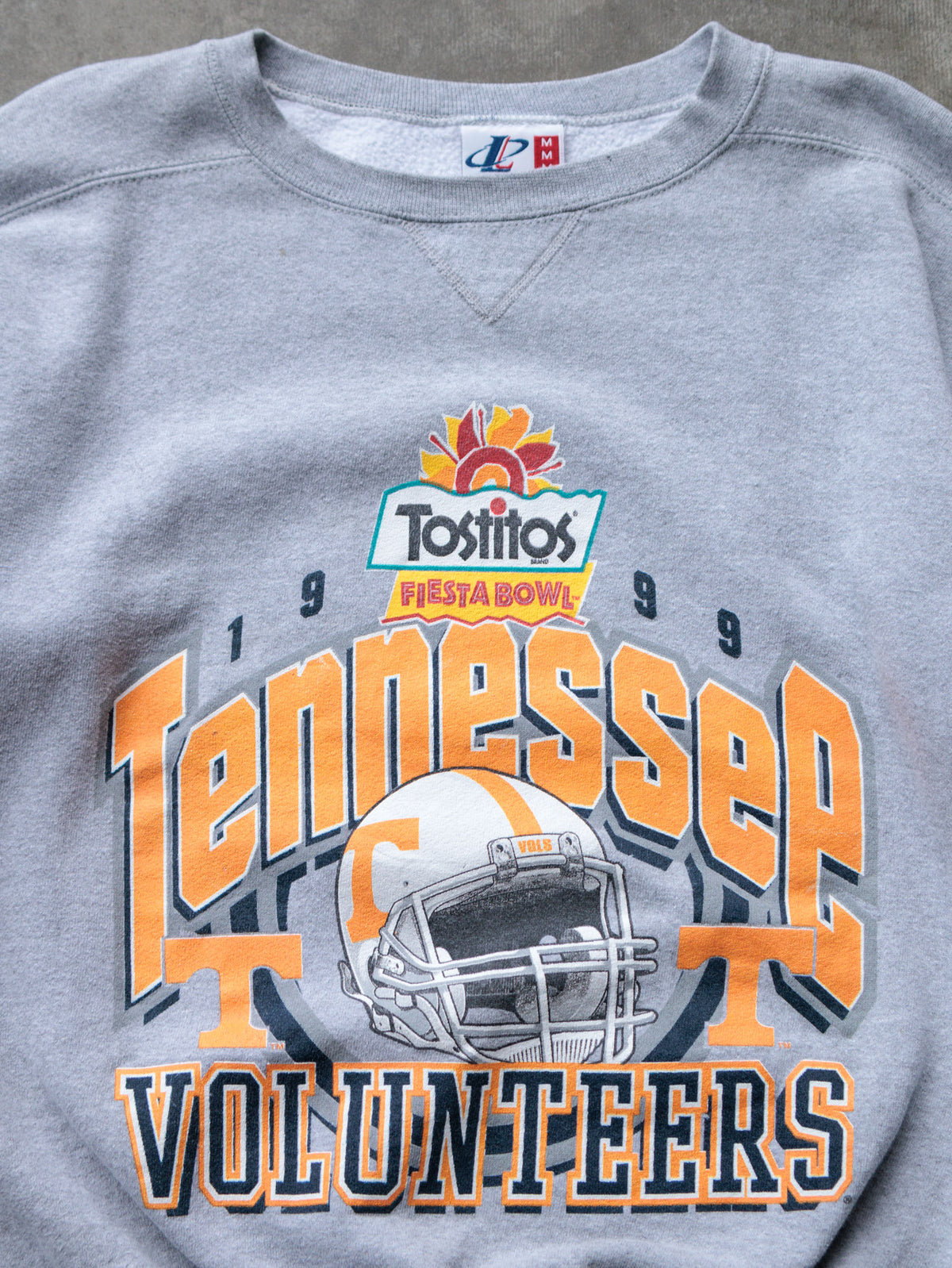 Vintage 1999 Grey Tennessee Volunteers Tostitos Fiesta Bowl Sweatshirt (M)