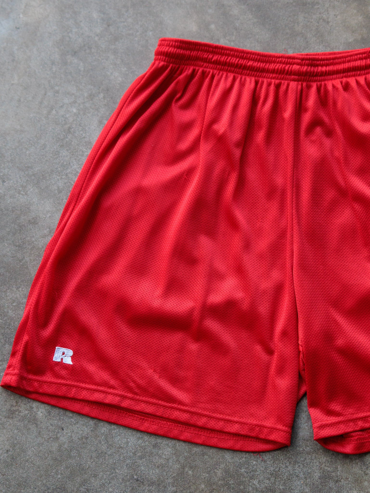 Vintage 00s Russell Athletic Texas Tech Mesh Shorts (L)