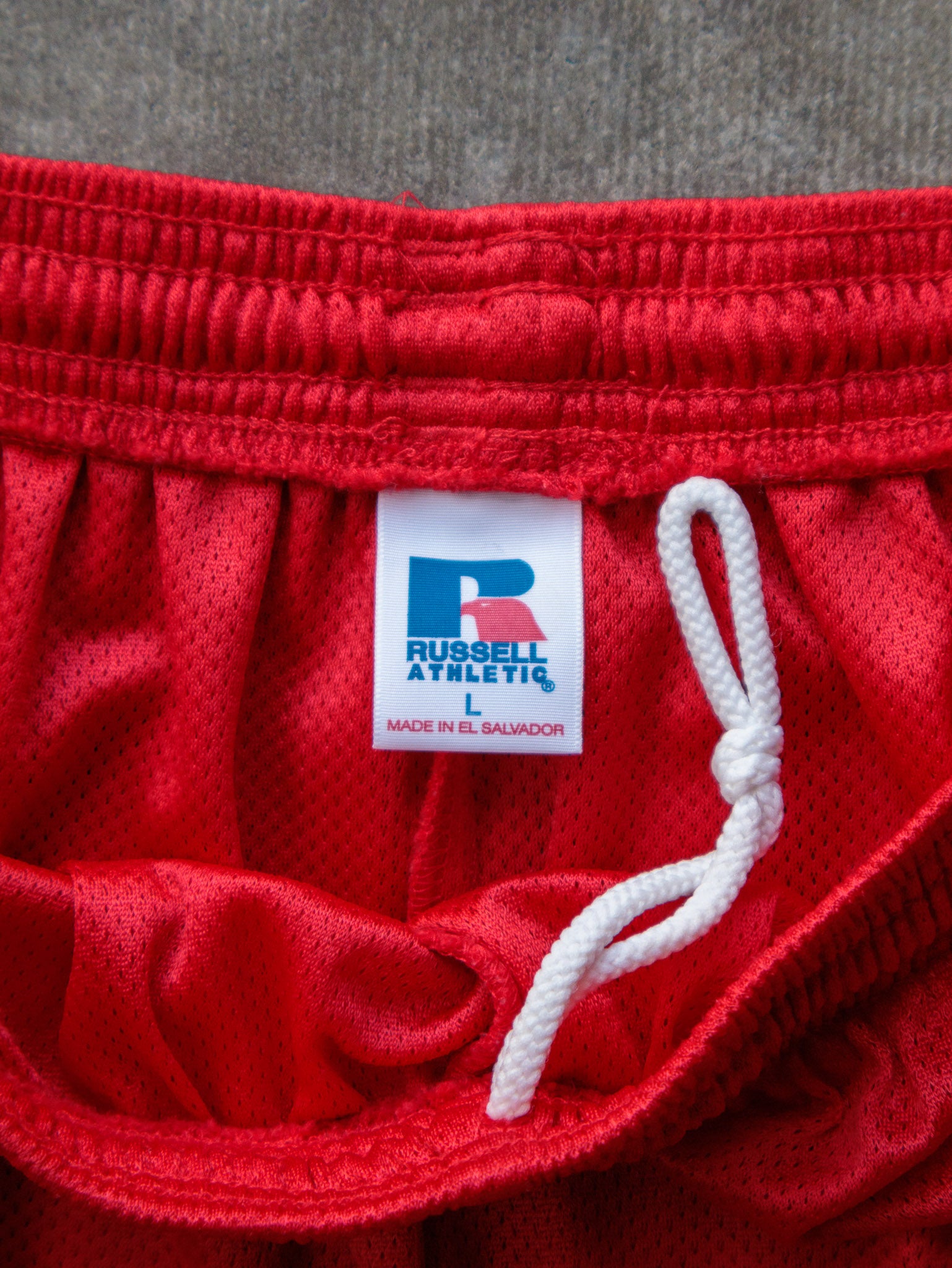 Vintage 00s Russell Athletic Texas Tech Mesh Shorts (L)