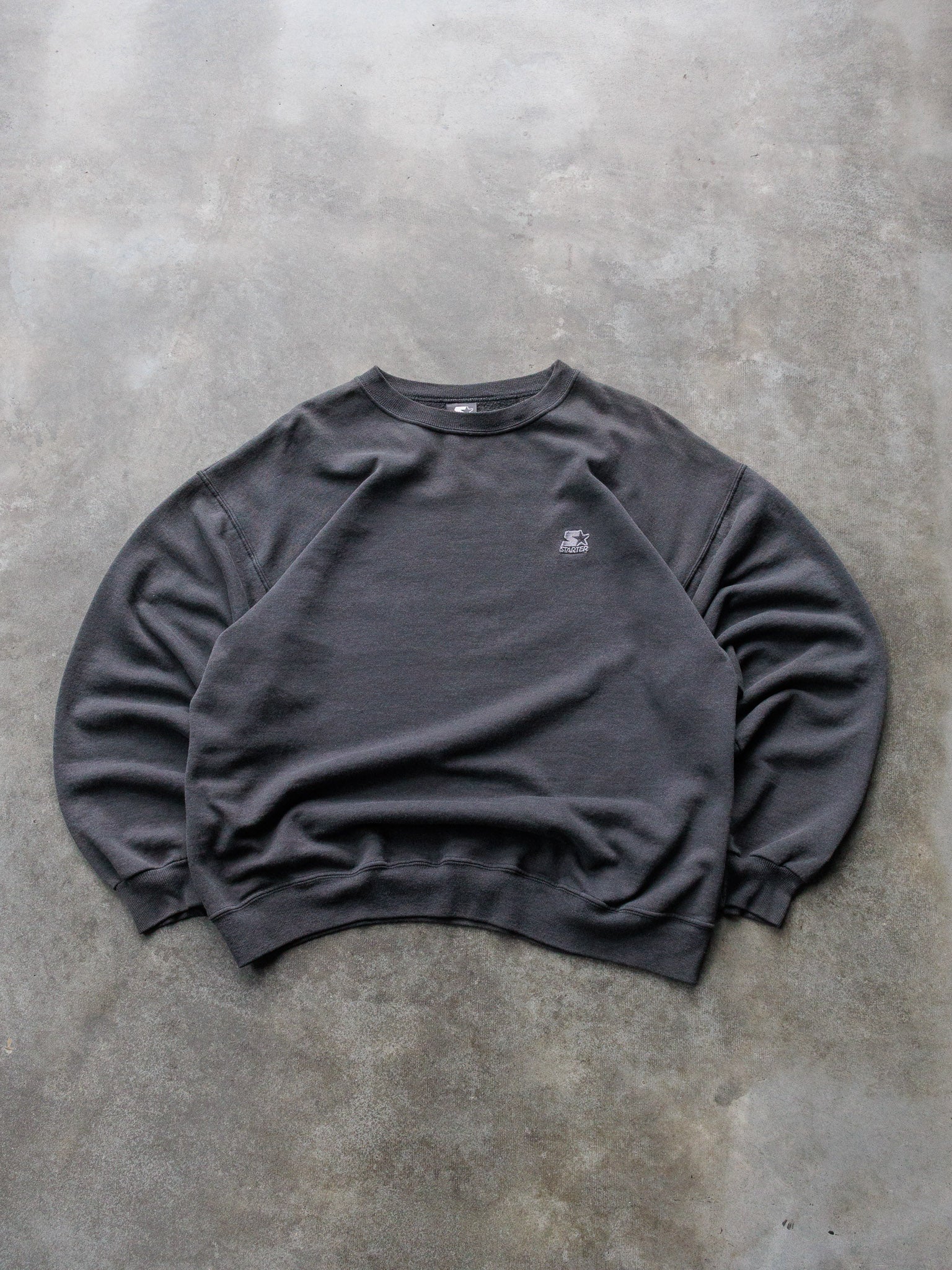 Vintage 00s Charcoal Starter Sweatshirt (L)