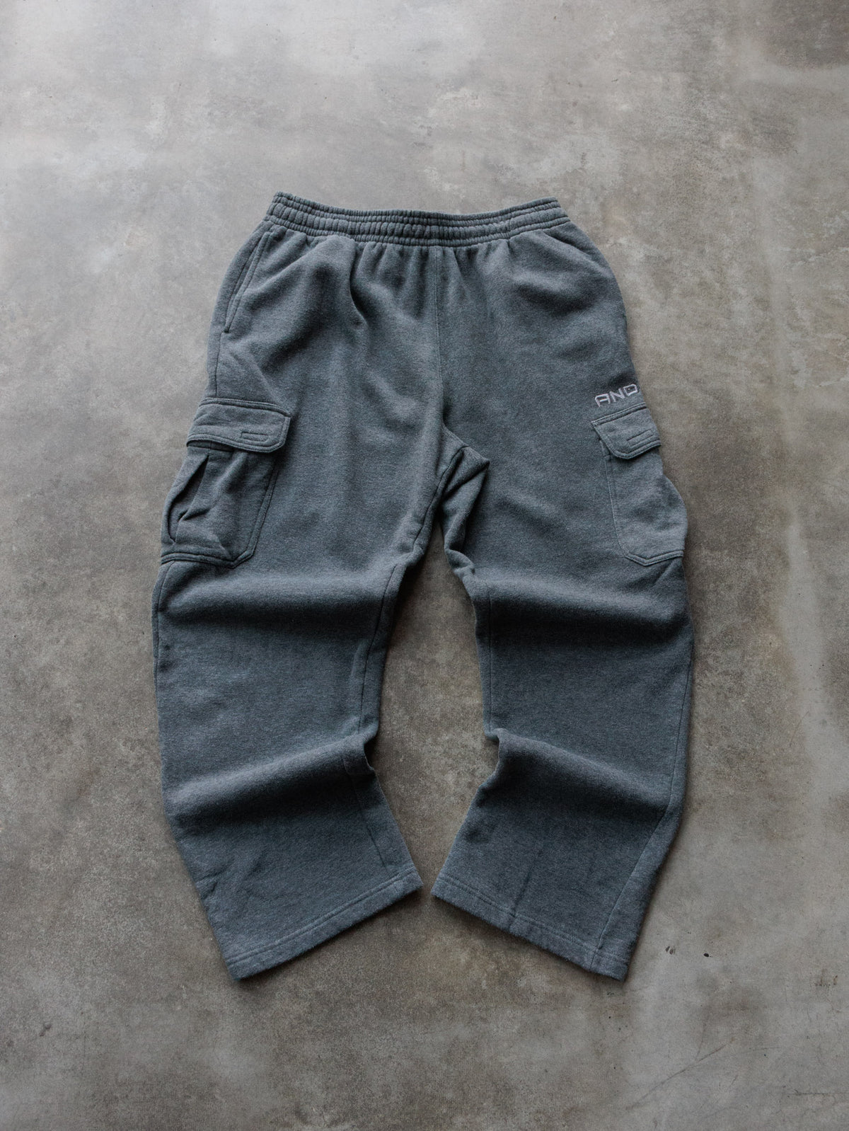 Vintage Grey AND1 Cargo Sweatpants (L)
