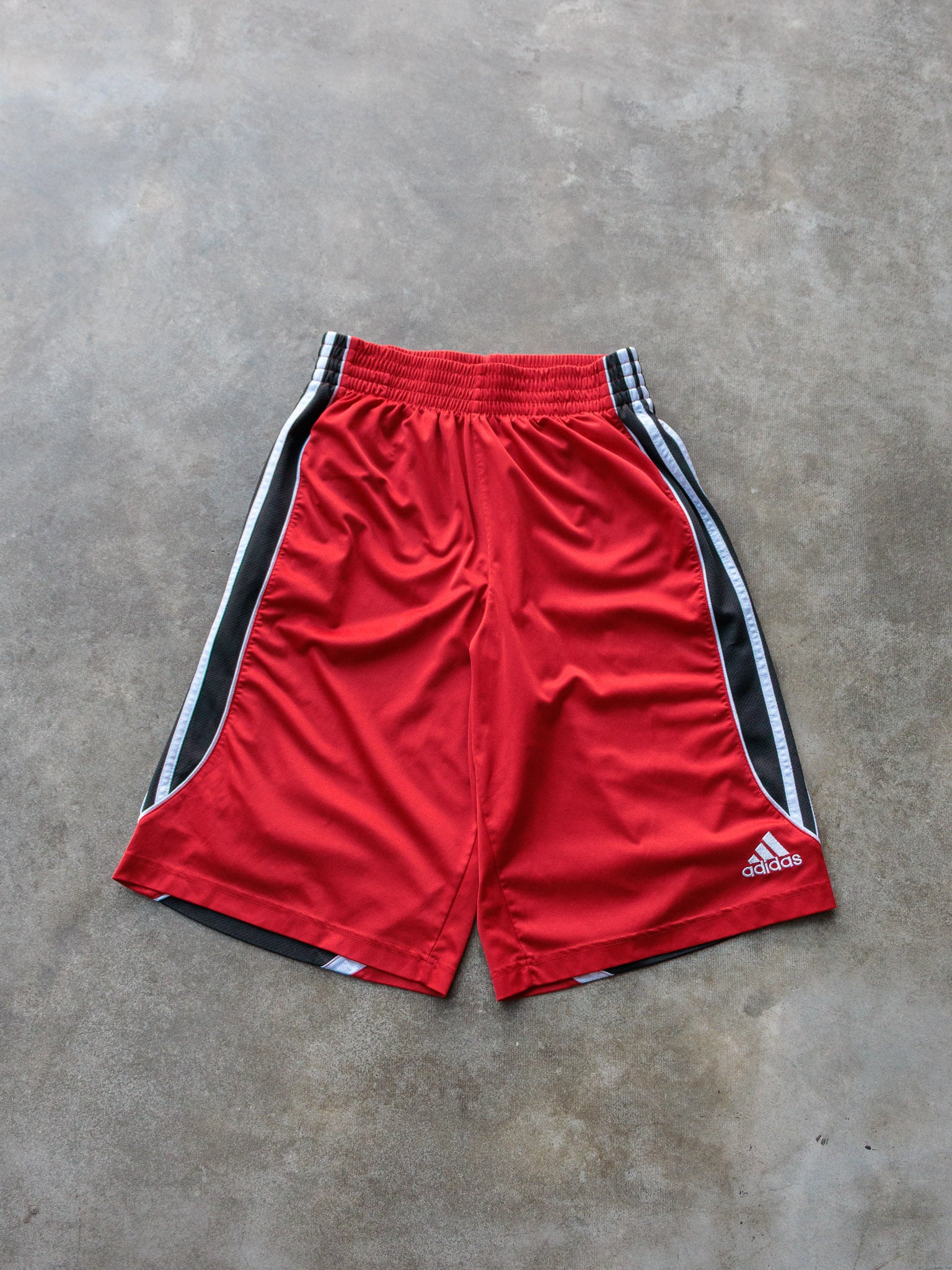 Vintage Red Adidas Shorts (S)