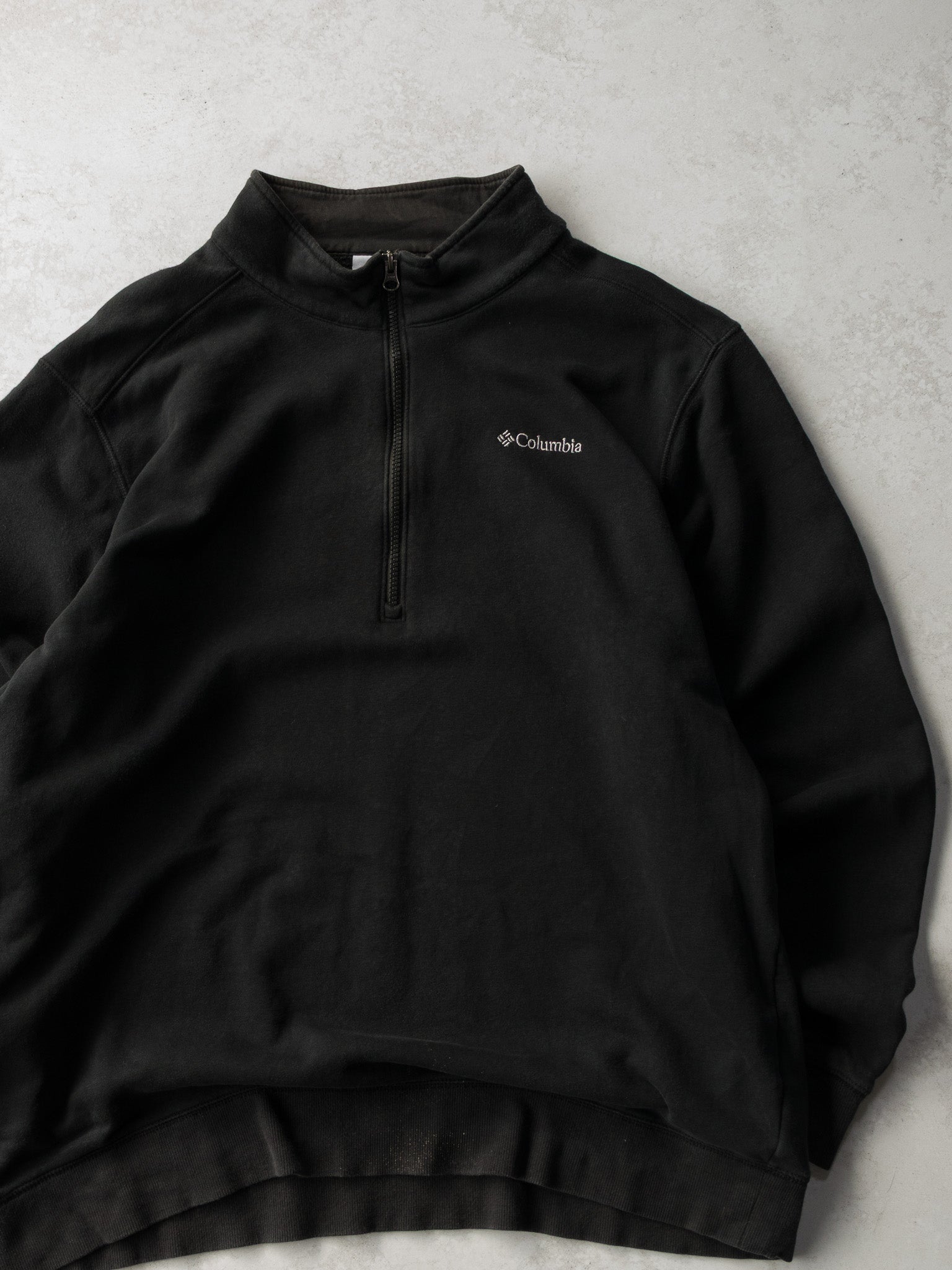 Vintage Columbia Zip Sweatshirt (2XL)