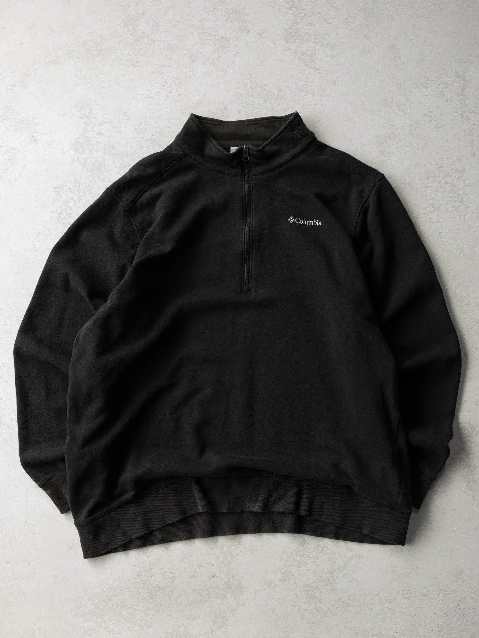 Vintage Columbia Zip Sweatshirt (2XL)
