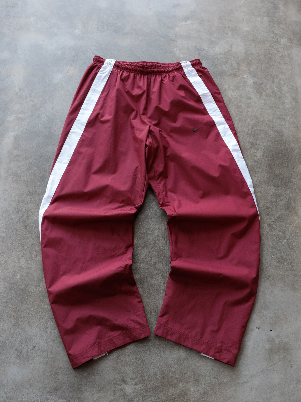 Vintage 00s Red Nike Track Pants (L)