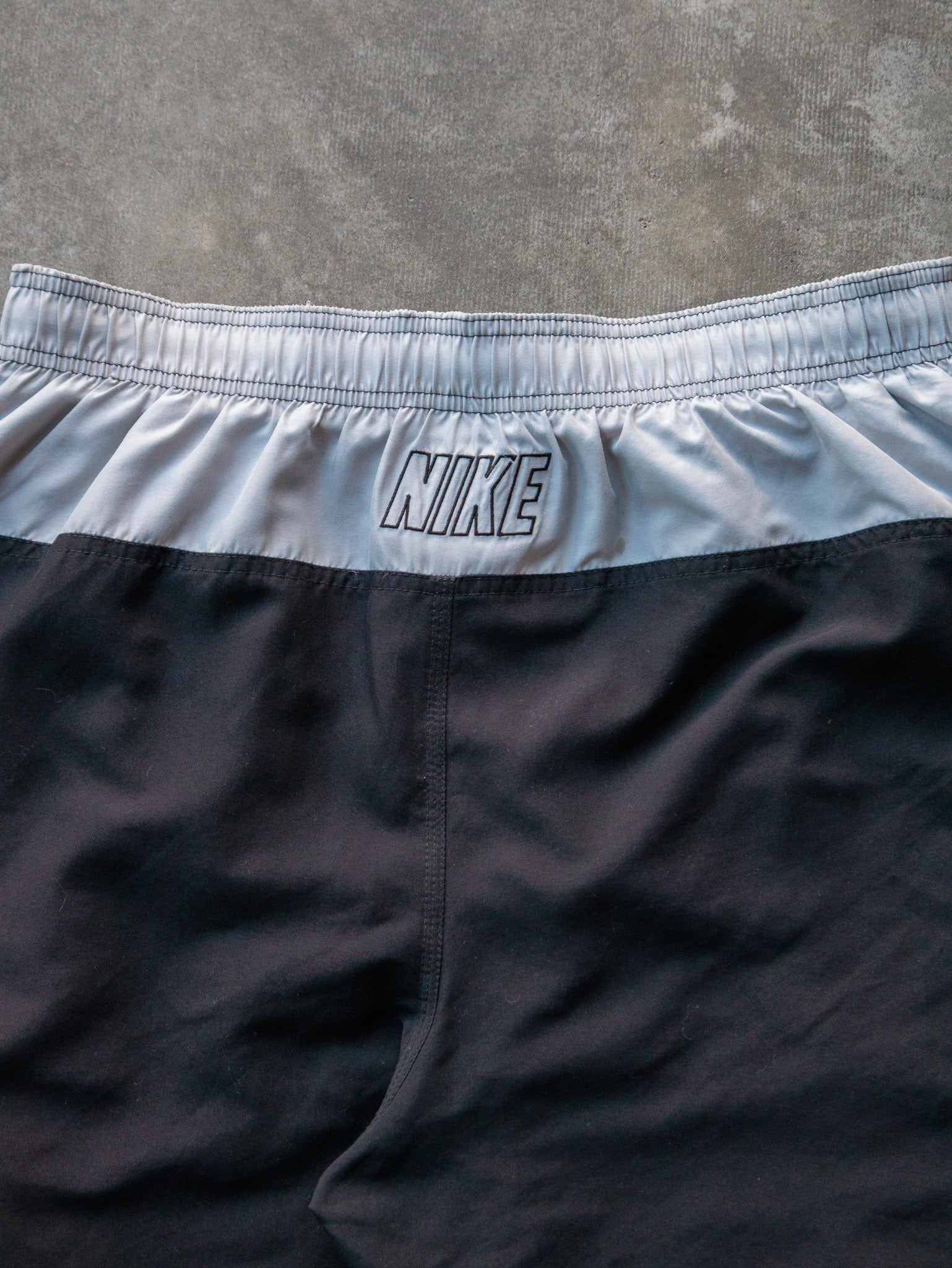 Vintage 00s Black Nike Swim Shorts (L)