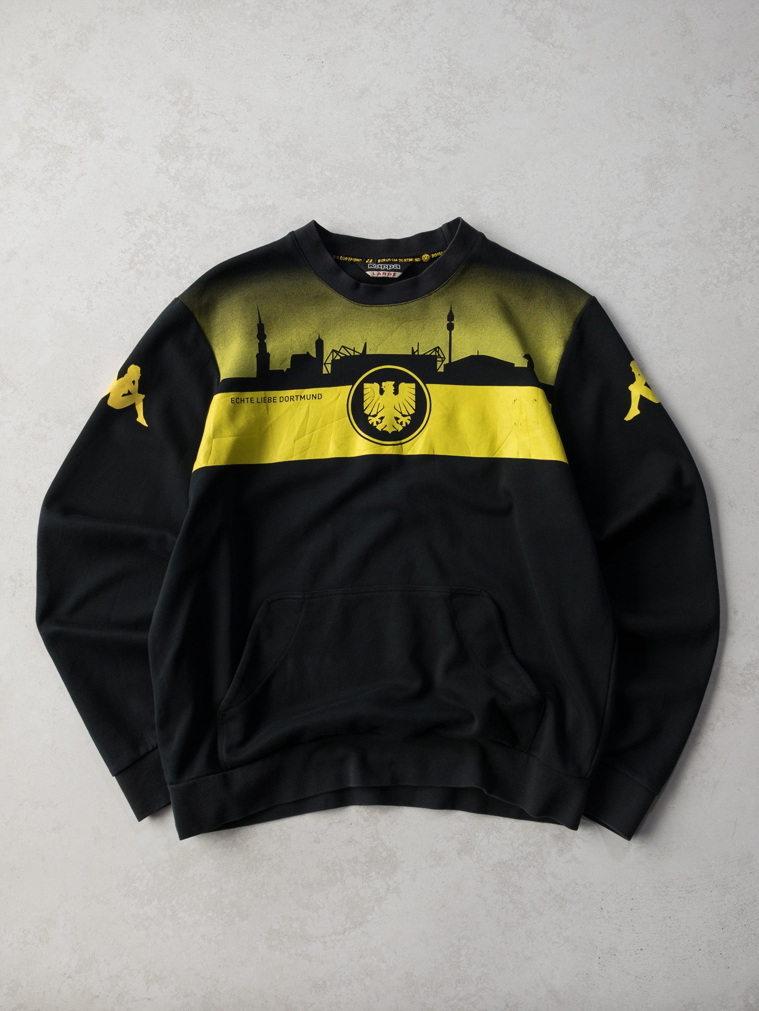 Vintage Kappa Echte Liebe Dortmund Sweatshirt (L)