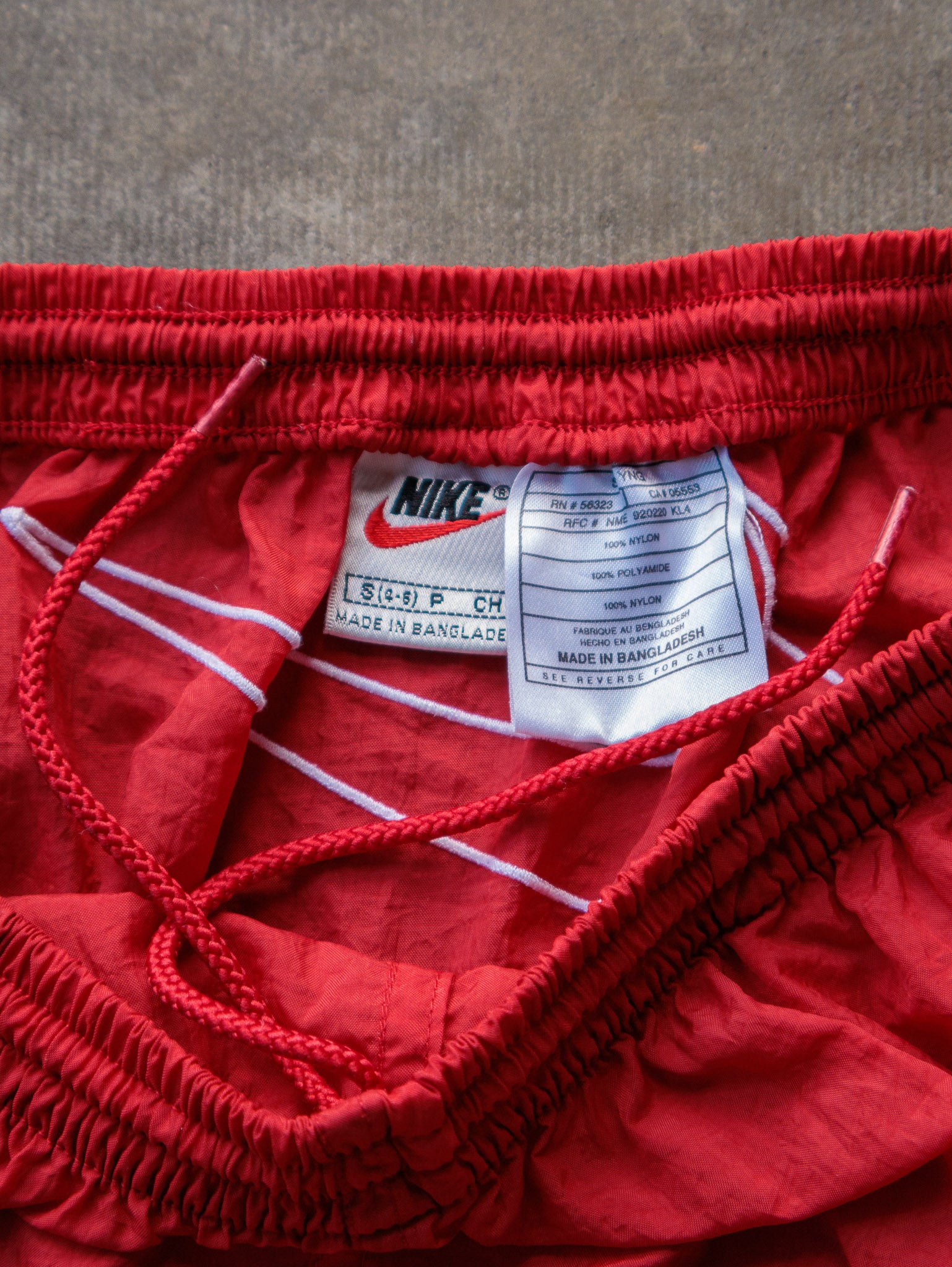 Vintage 90s Red Nike Shorts (Women's S)