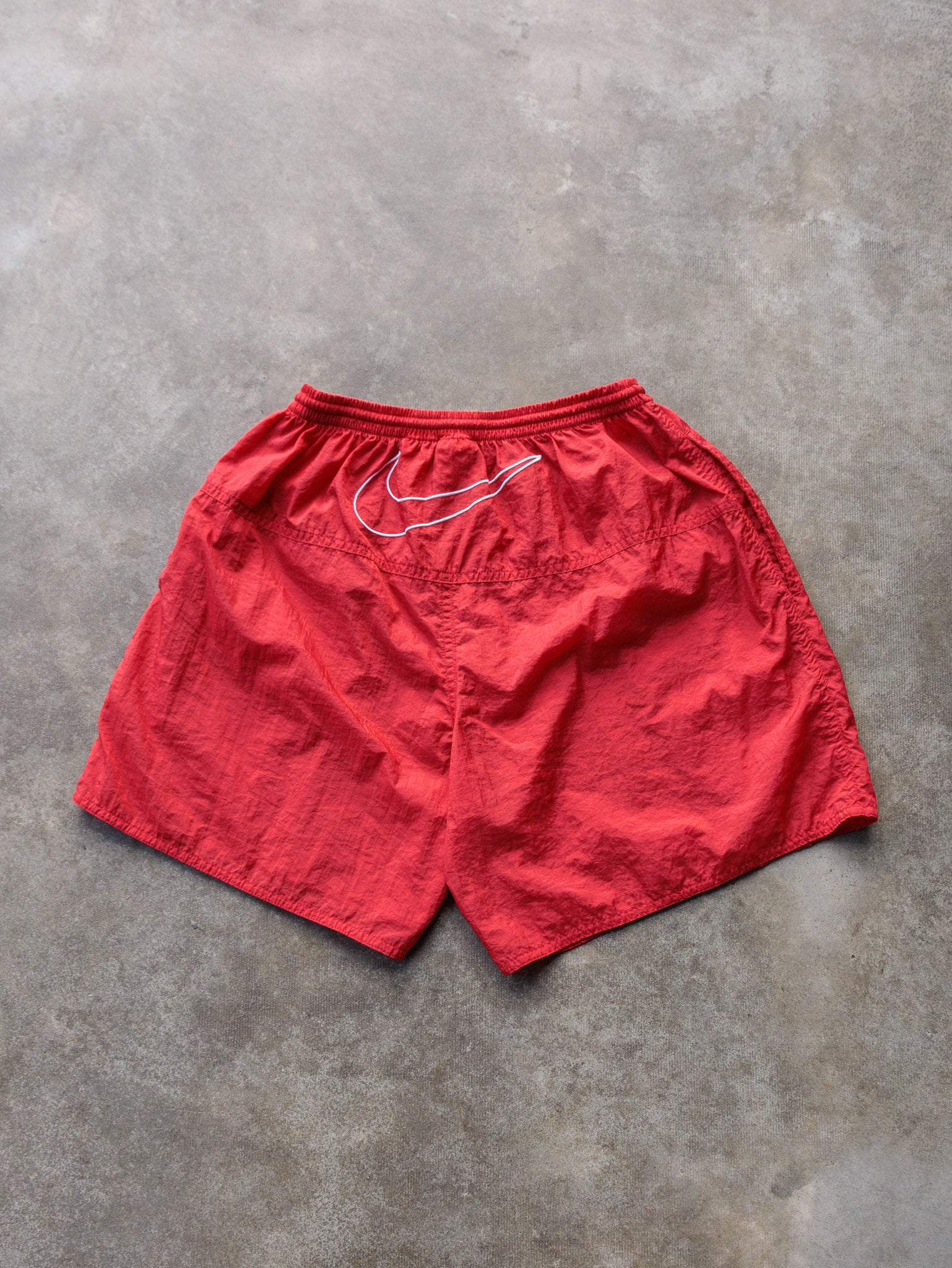 Vintage 90s Red Nike Shorts (Women's S)