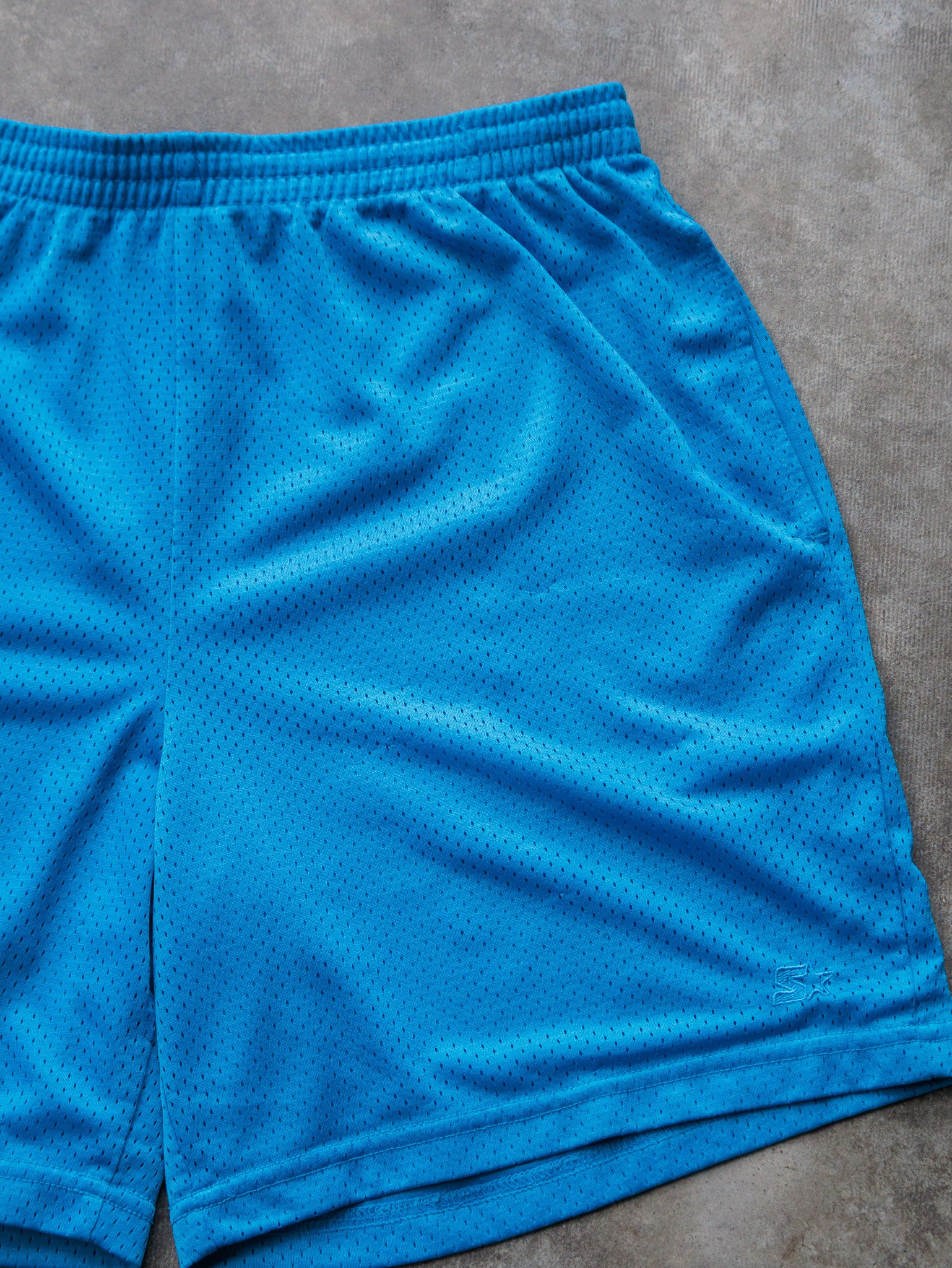 Vintage 90s Blue Starter Mesh Shorts (L)