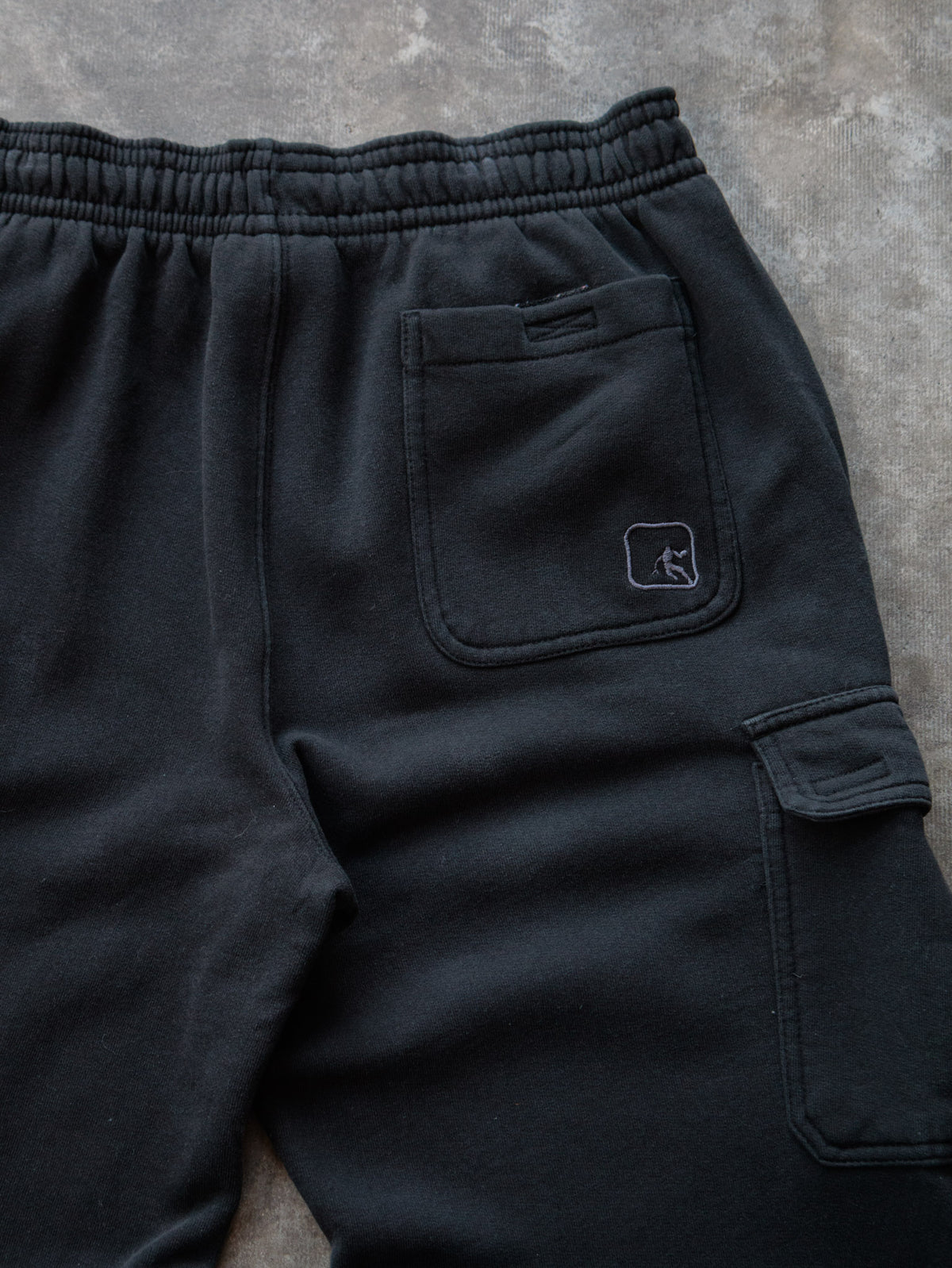 Vintage Black AND1 Cargo Sweatpants (M)
