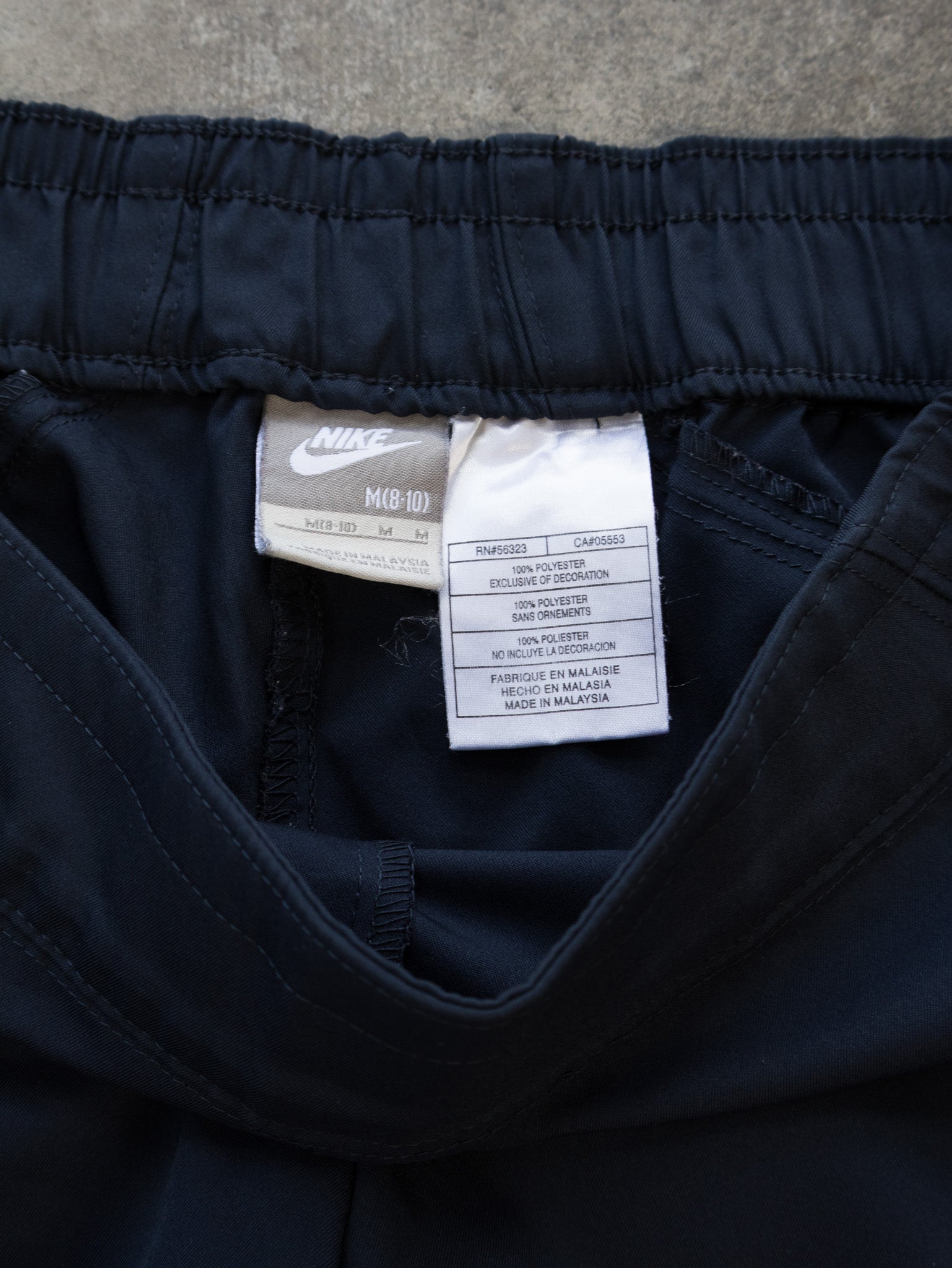 Vintage Navy Nike Shorts (Women's M)