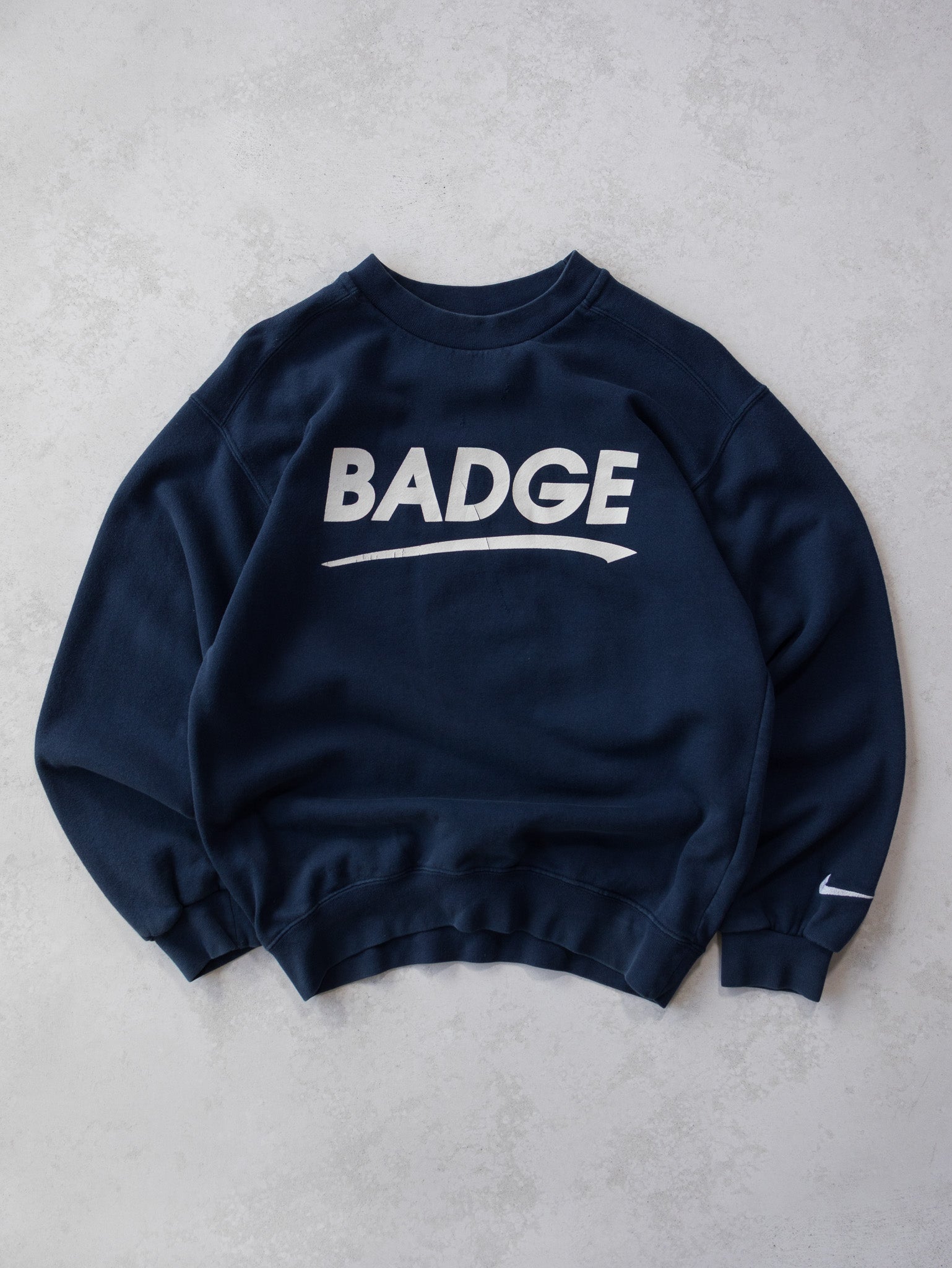 Vintage Nike Badge Sweatshirt (M)