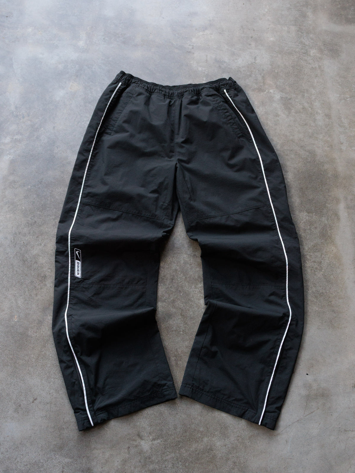 Vintage Black Nike Bauer Track Pants (L)
