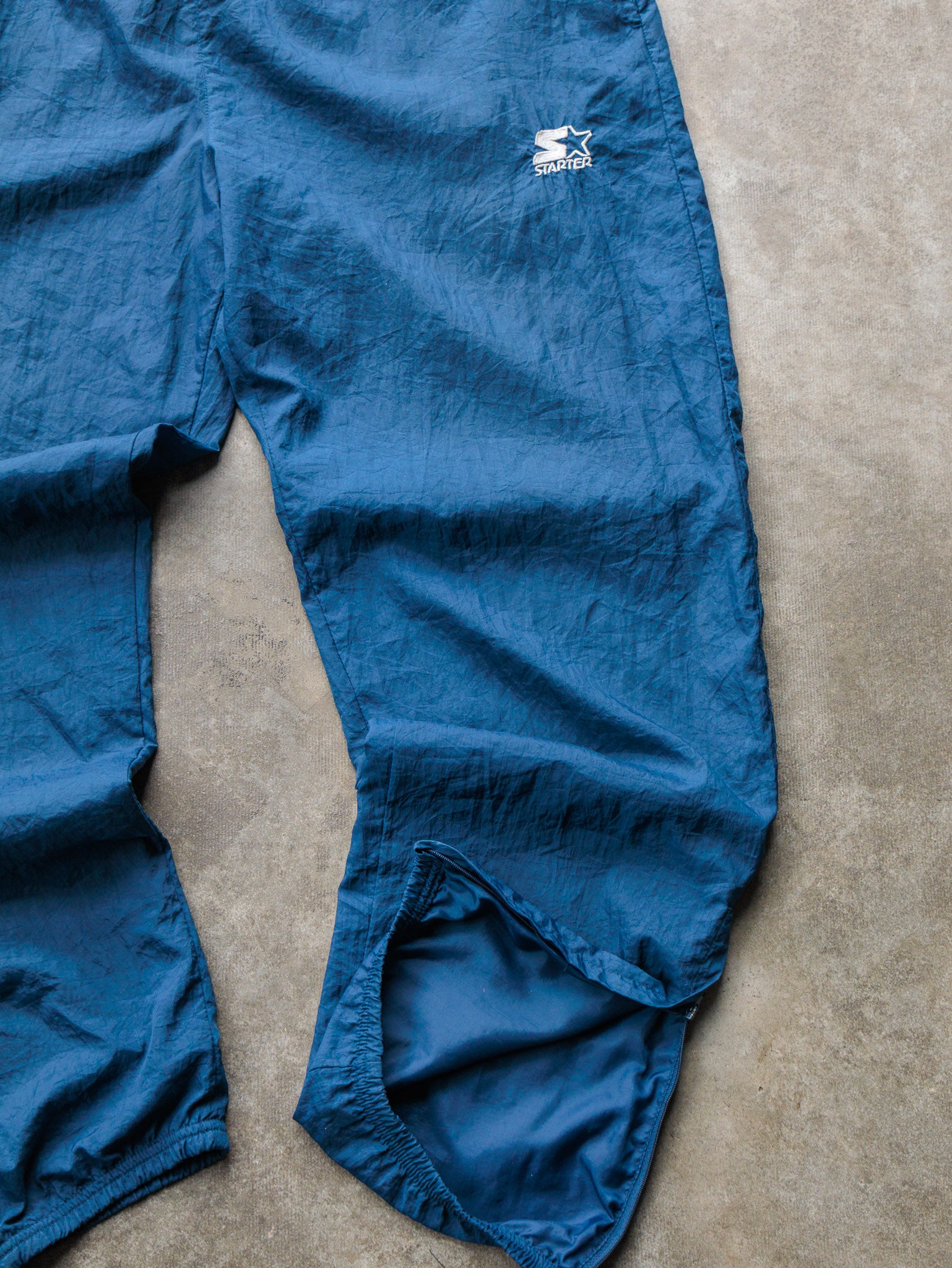 Vintage 90s Blue Starter Track Pants (L)