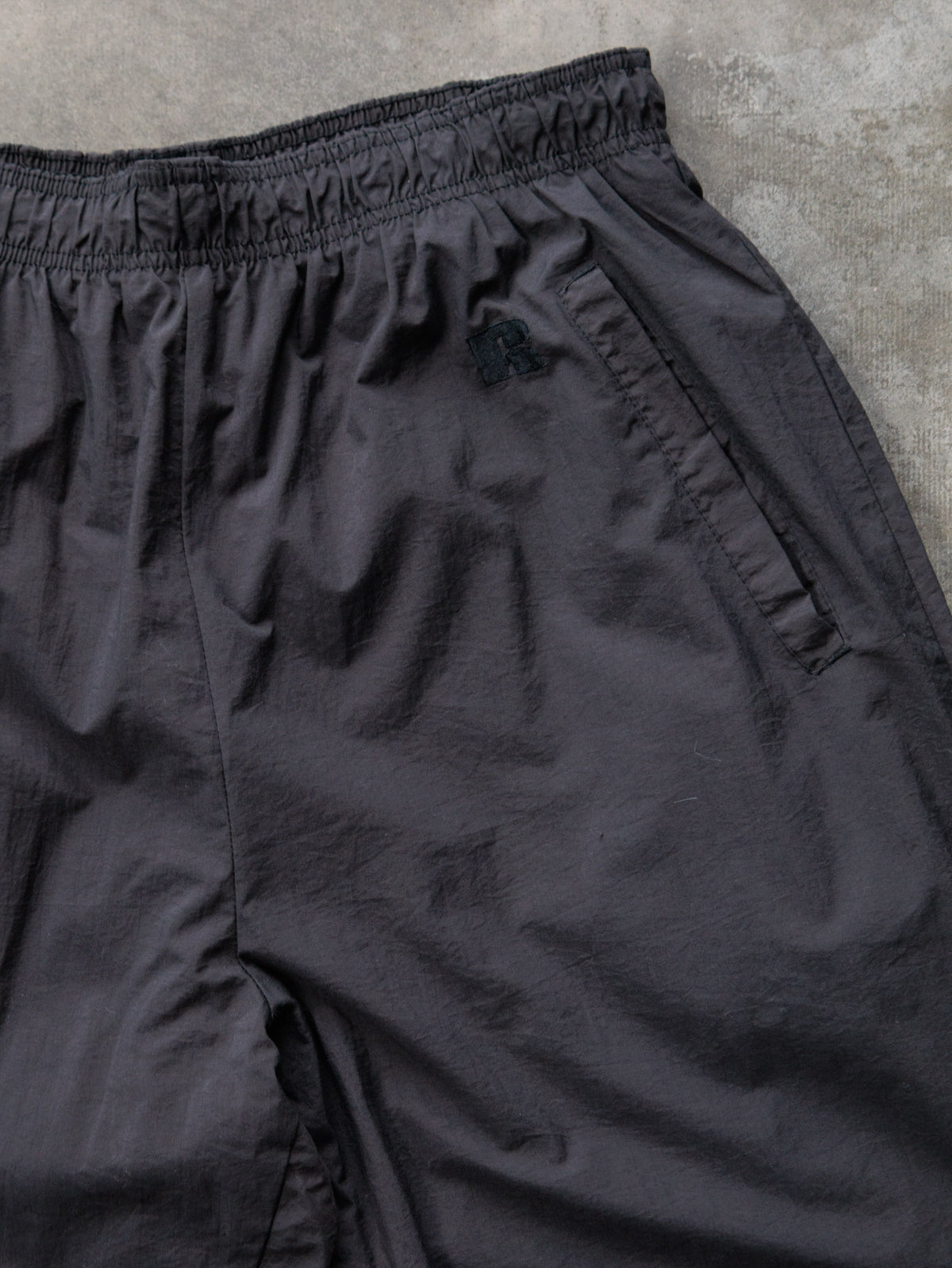 Vintage 90s Black Russell Athletic Track Pants (L)