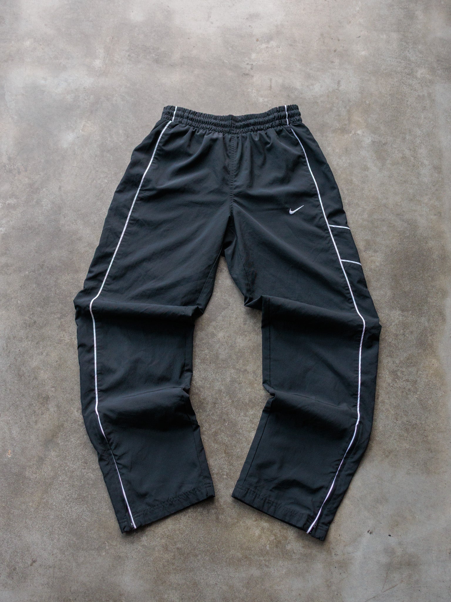 Vintage 00s Black Nike Track Pants (S)