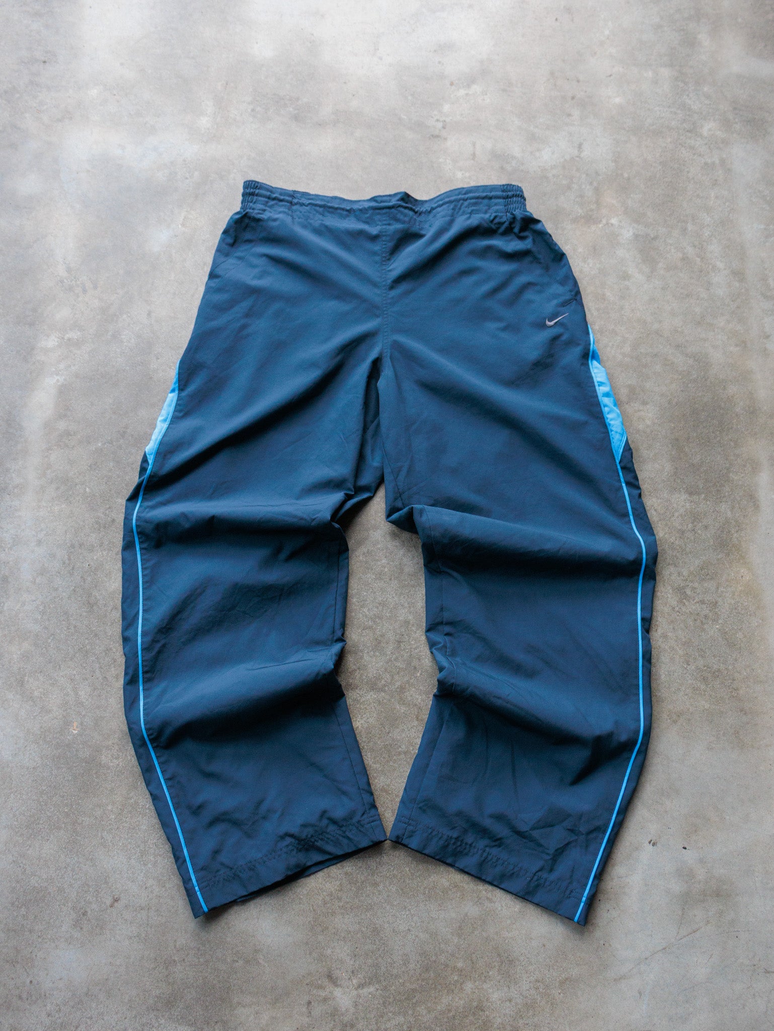 Vintage 00s Teal Nike Track Pants (XL)