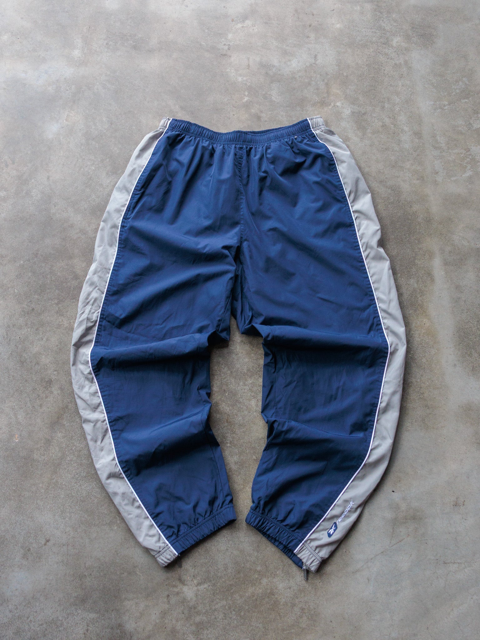 Vintage 00s Navy Reebok Track Pants (XL)