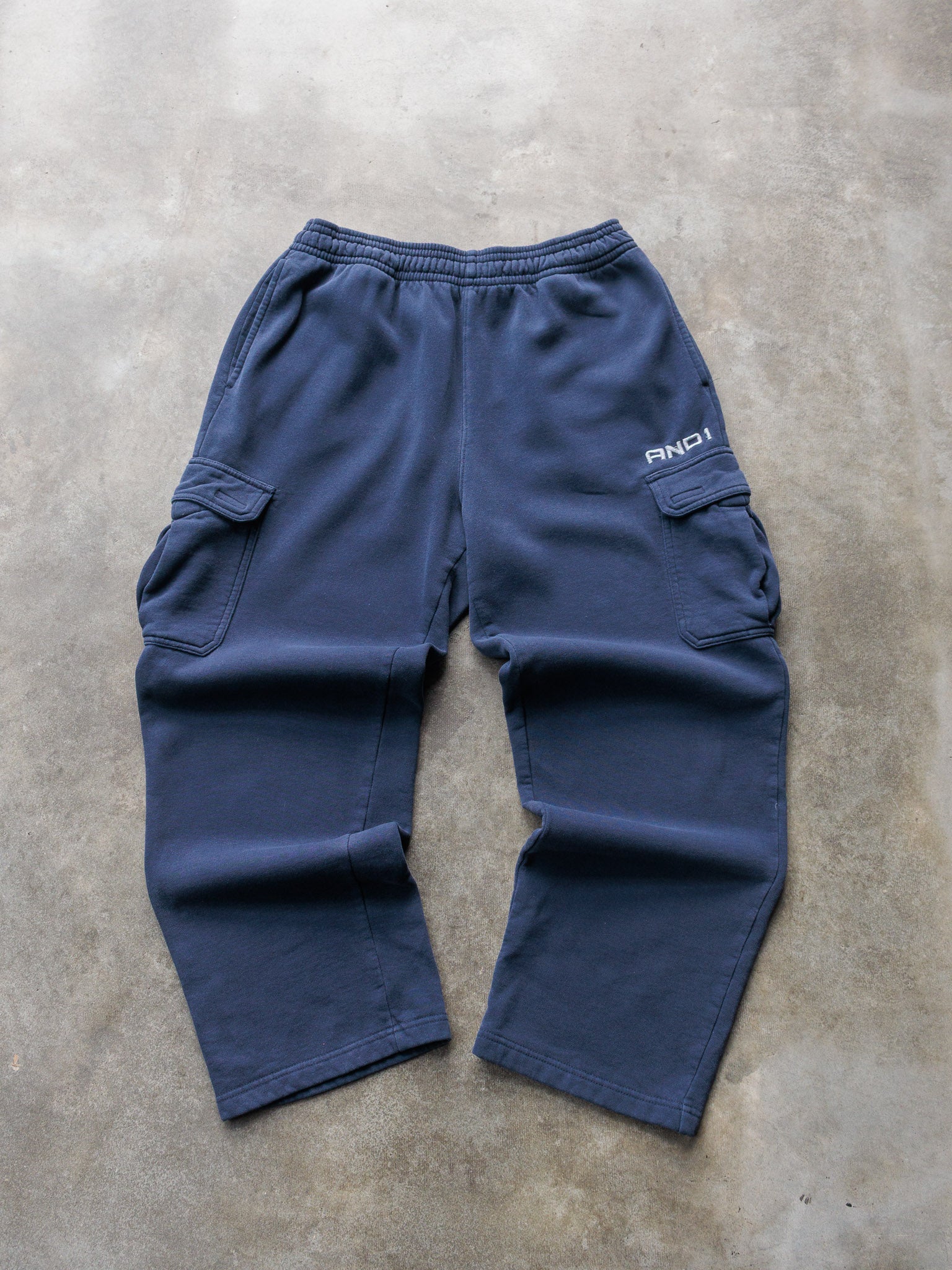 Vintage Navy AND1 Cargo Pants (L)