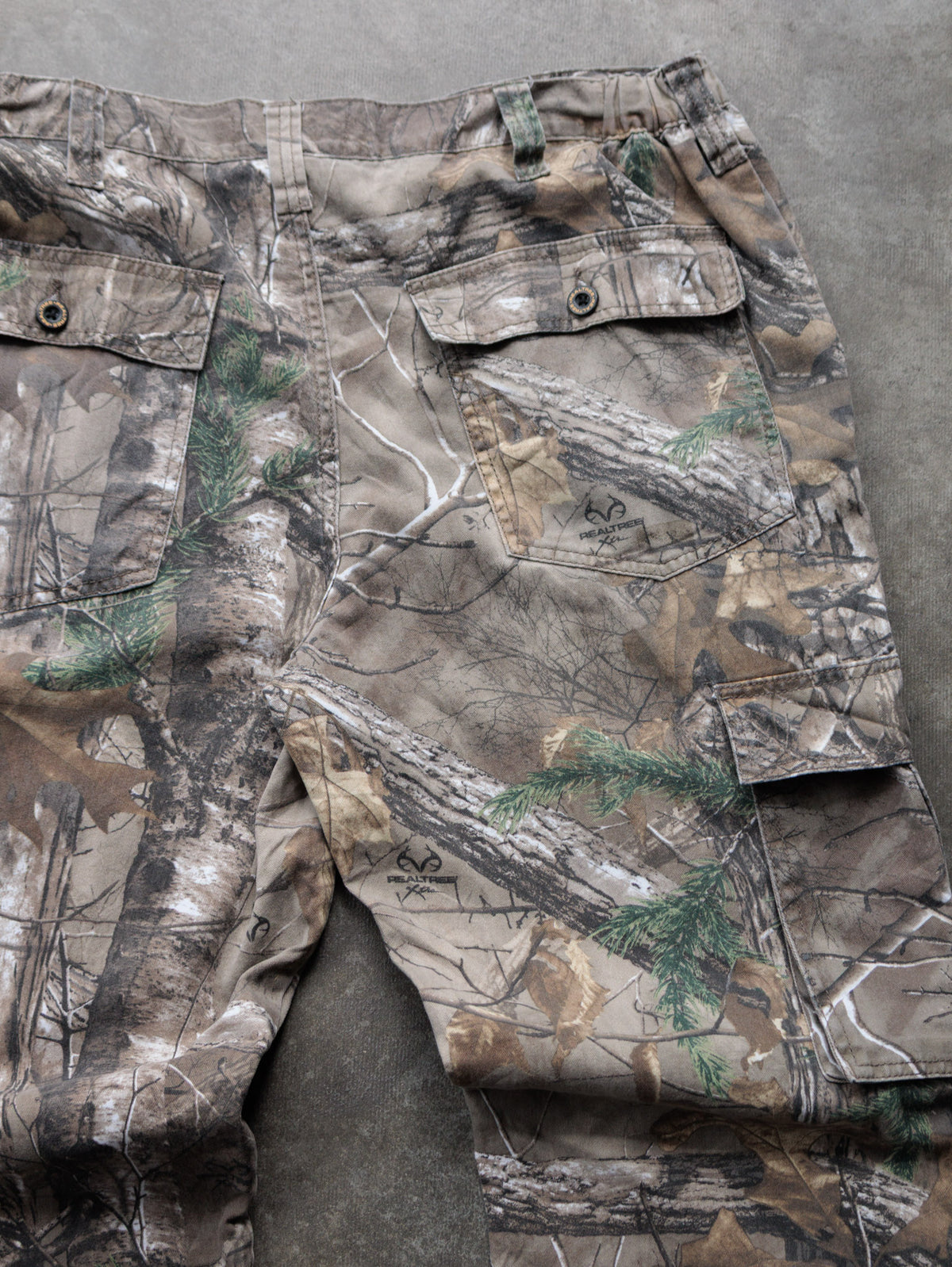 Vintage Brown Realtree Xtra Camo Cargo Pants (L)