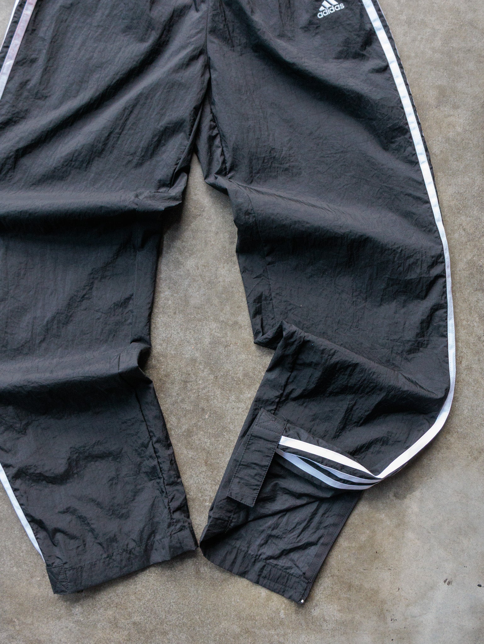 Vintage 00s Black Adidas Track Pants (XS)