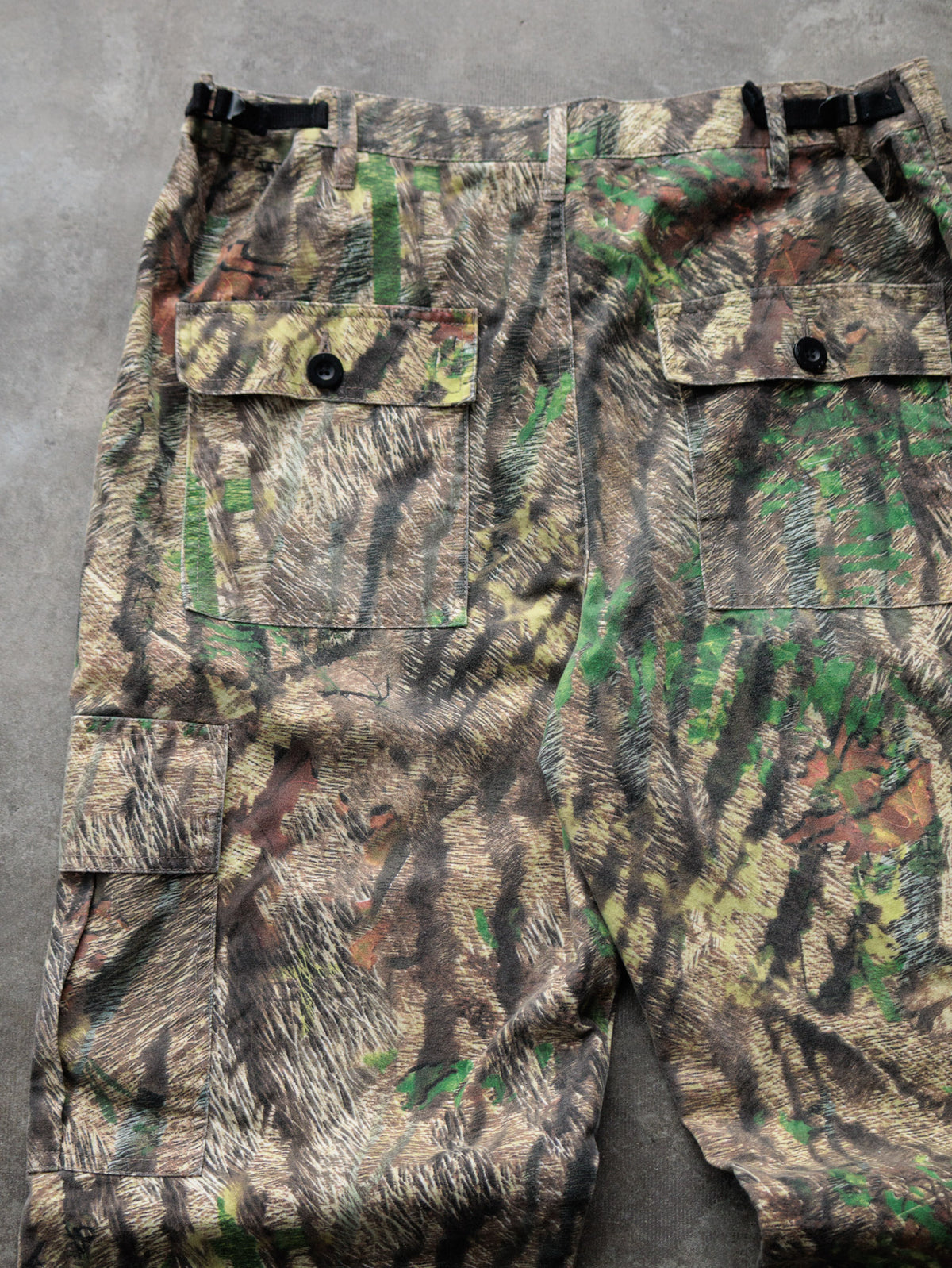 Vintage Brown Crossover Camo Cargo Pants (L)