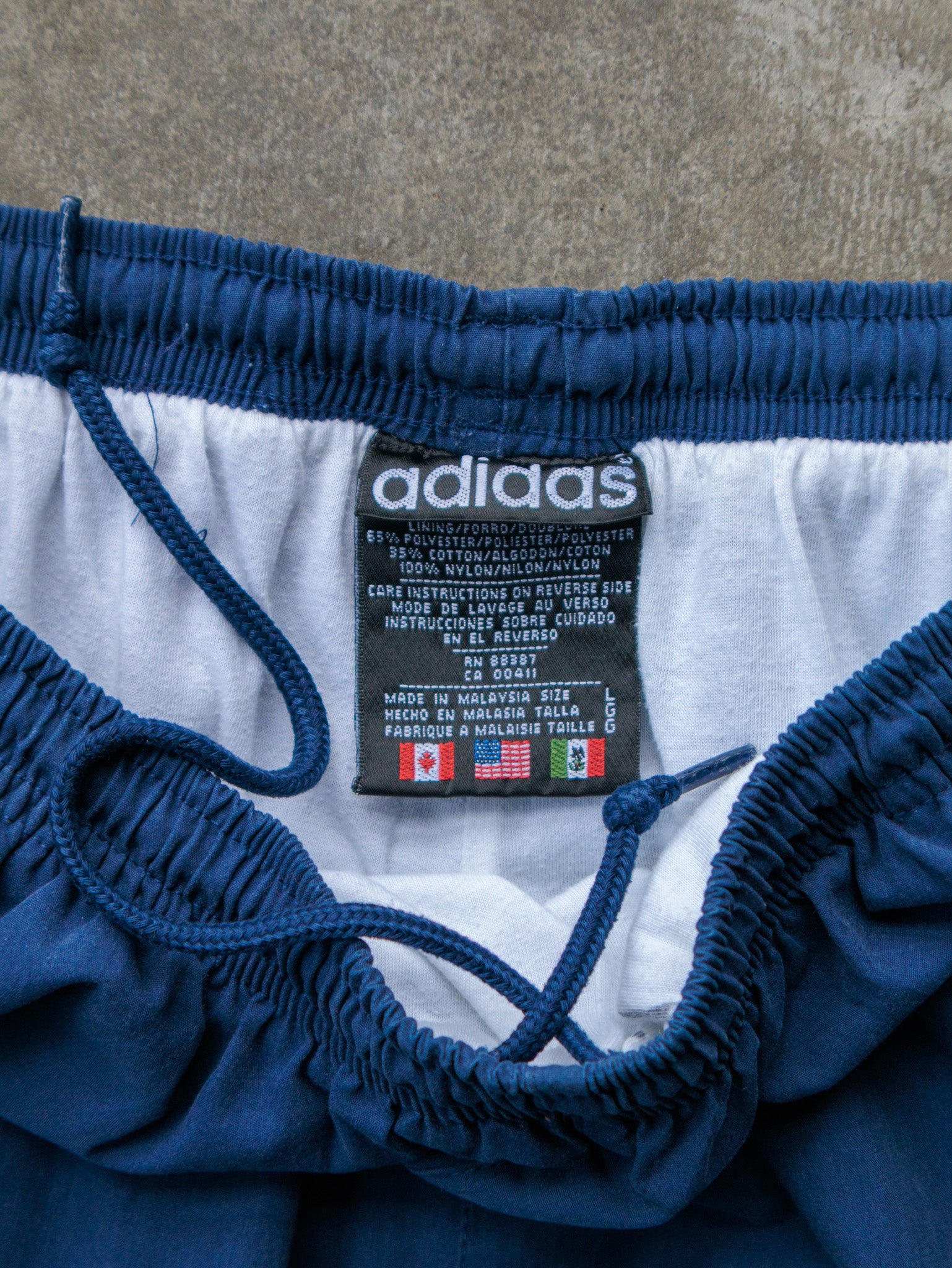 Vintage 90s Blue Adidas Track Pants (L)