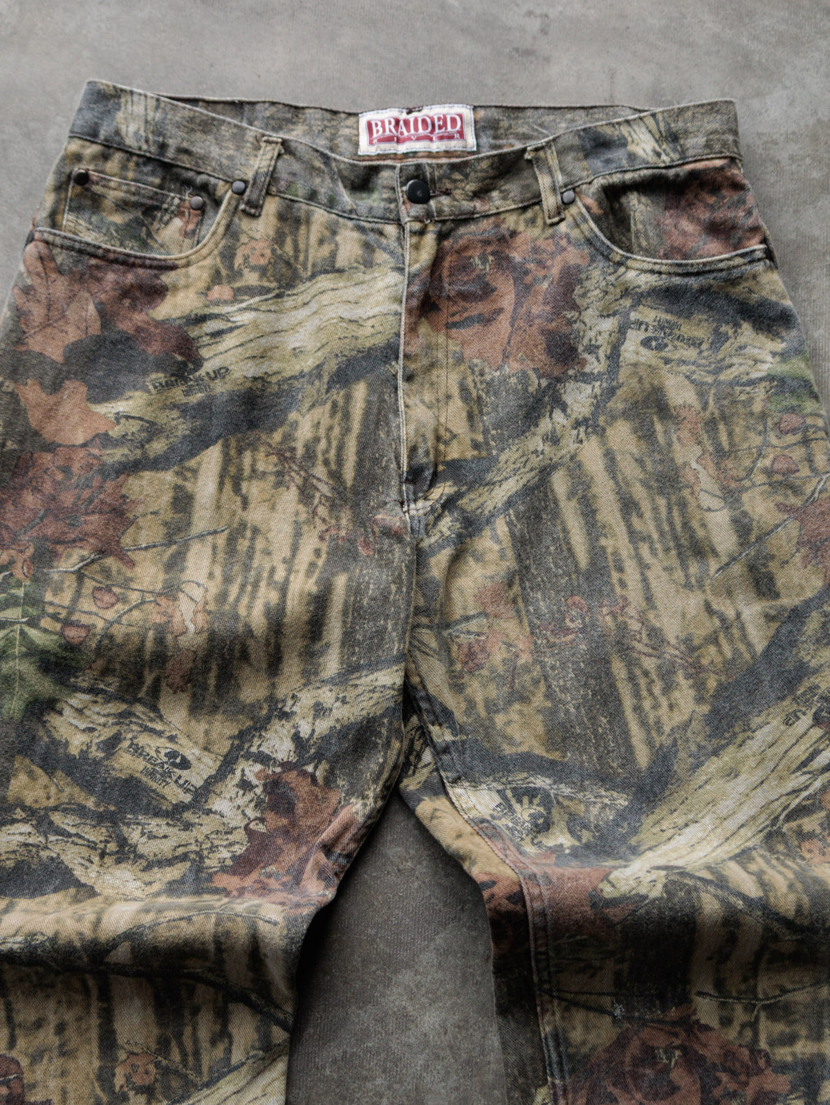 Vintage Brown Break-Up Camo Pants (W36)