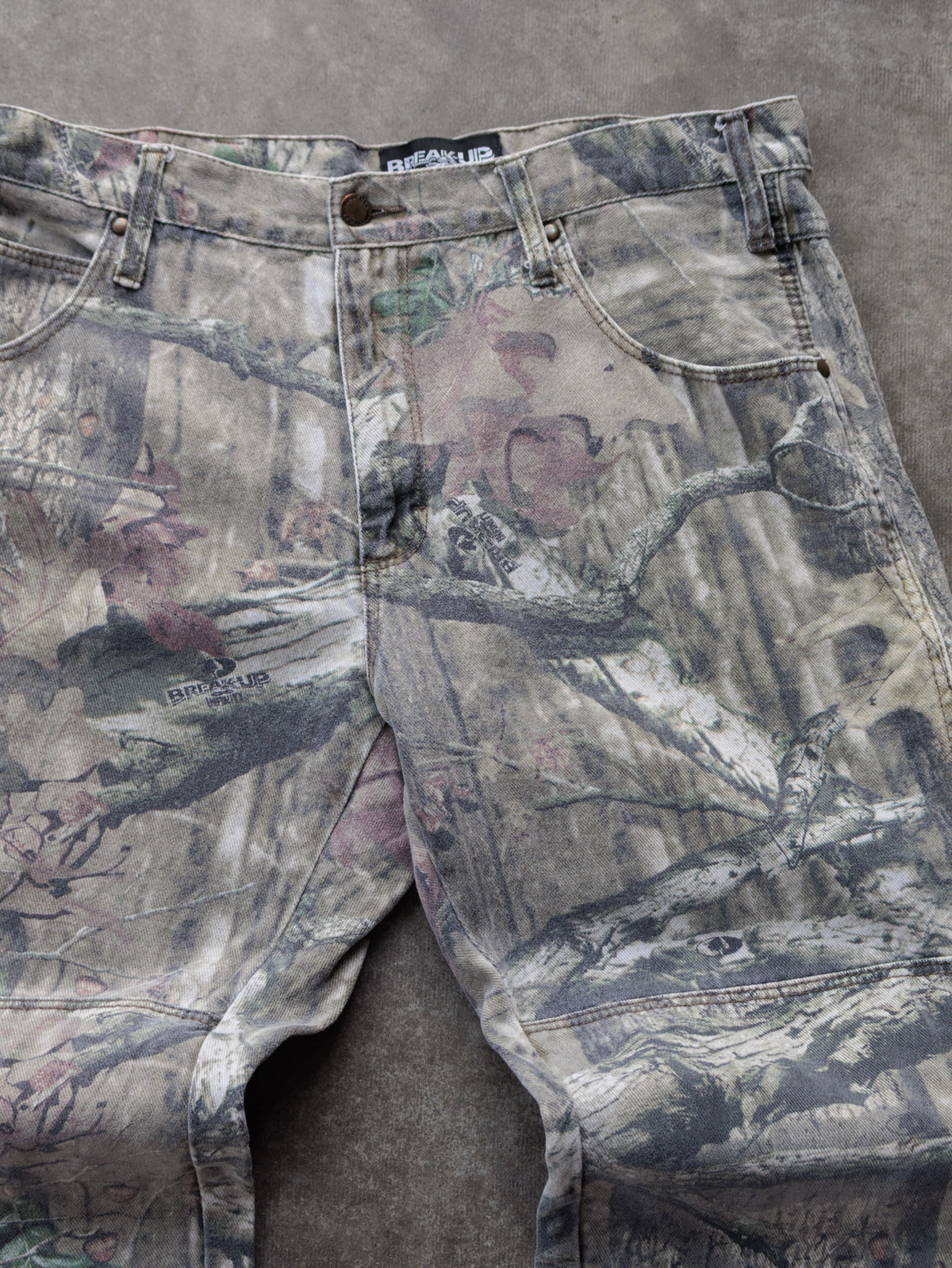 Vintage 00s Brown Mossy Oak Break-Up Infinity Camo Pants (W34)