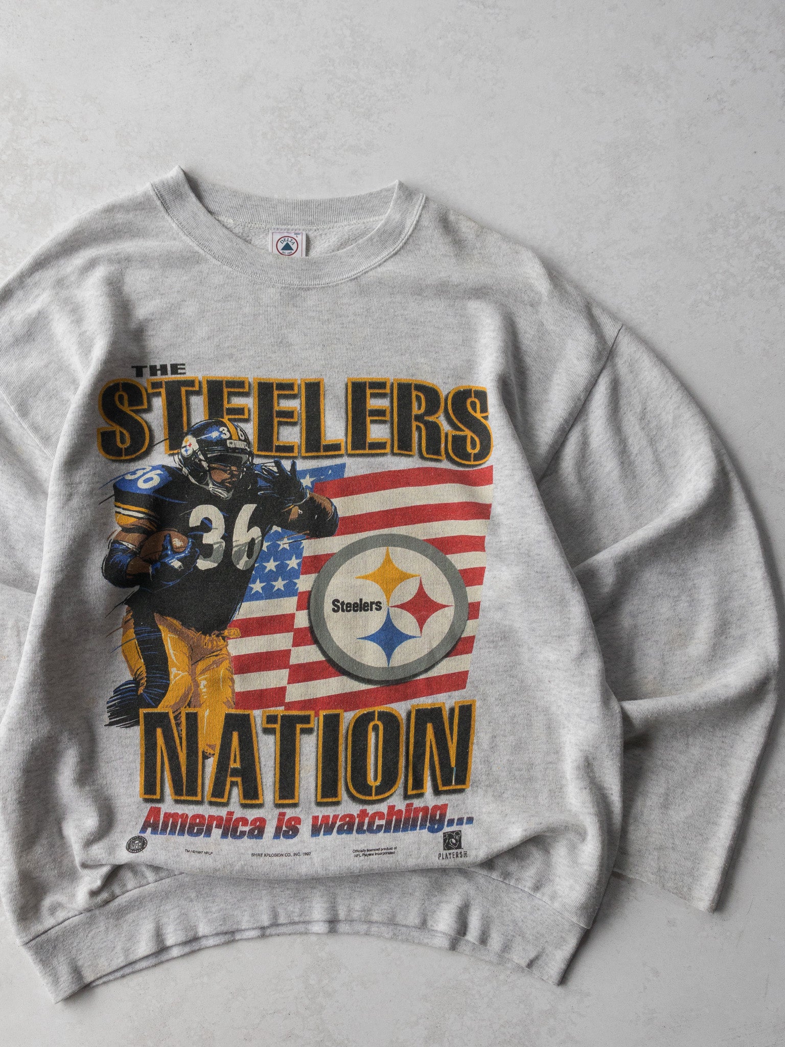 Vintage 1997 Pittsburgh Steelers Sweatshirt (XL)