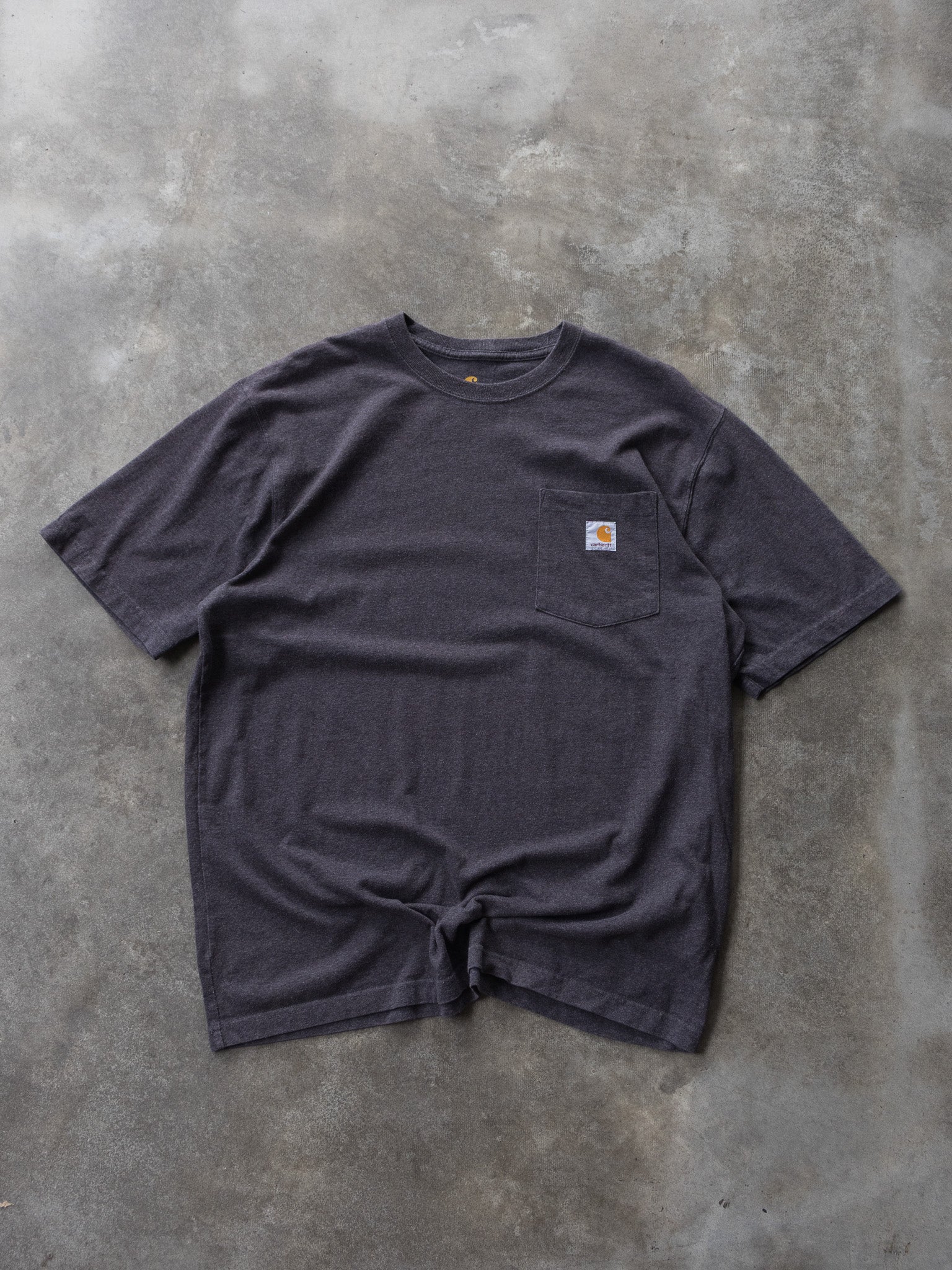 Vintage Grey Carhartt Pocket Tee (L)