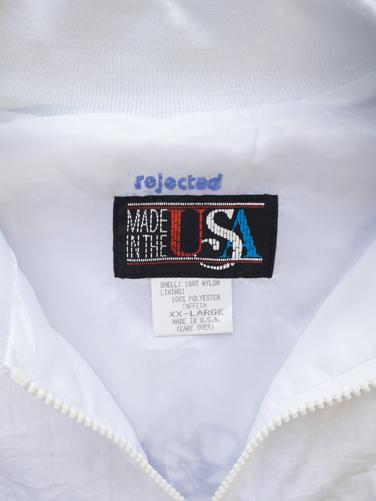 Vintage 90s White Universal Studios Florida Jacket (2XL)