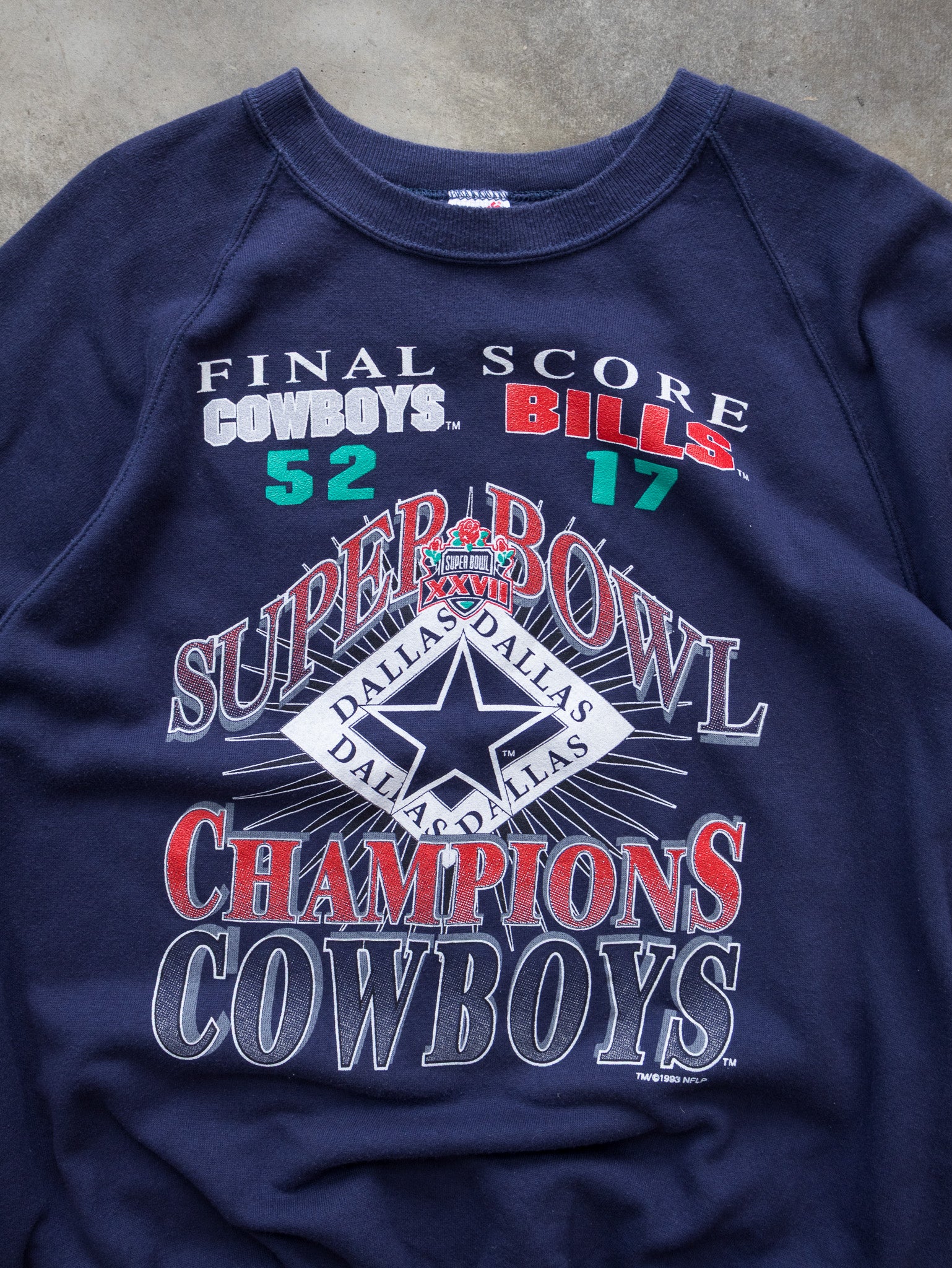 Vintage 1993 Dallas Cowboys Champions Sweatshirt (XL)