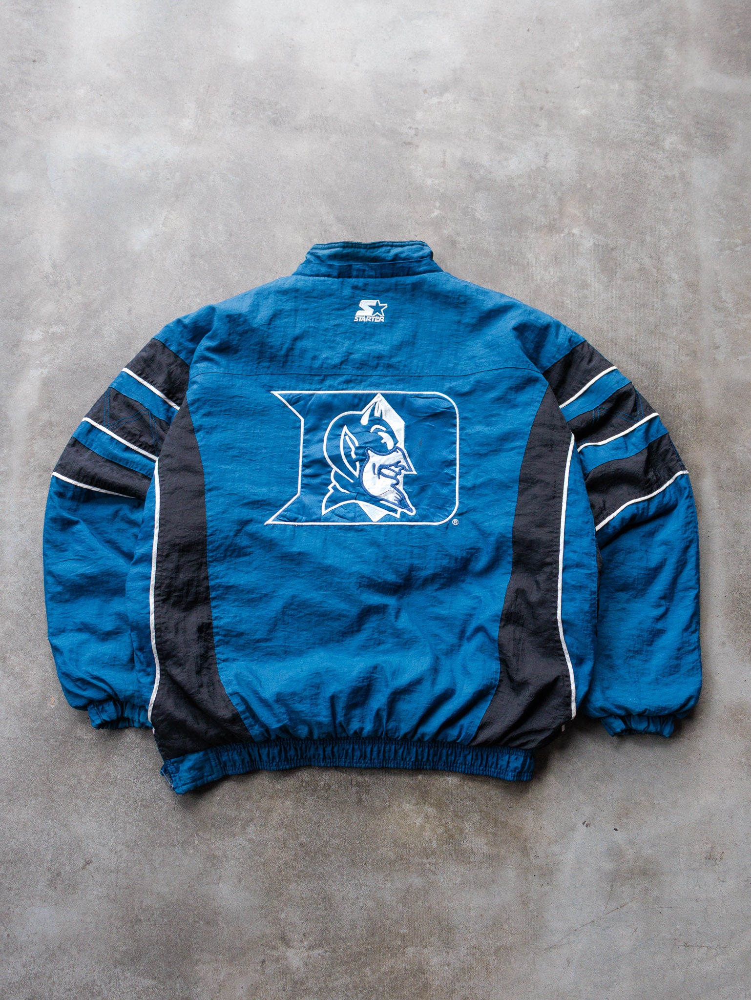 Vintage 90s Starter Duke Blue Devils Puffer Jacket (XL)