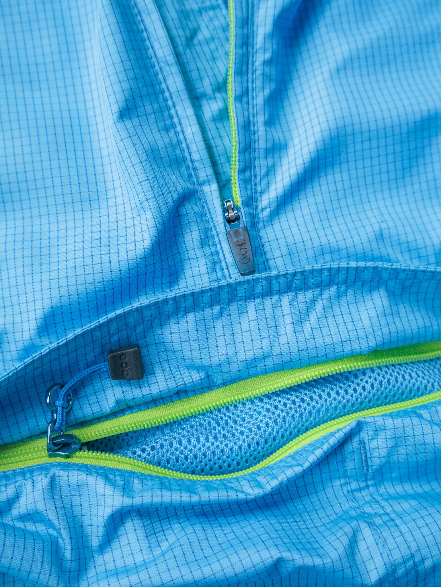 Vintage Blue Nike ACG Grid Pattern Anorak Jacket (16-18Y)