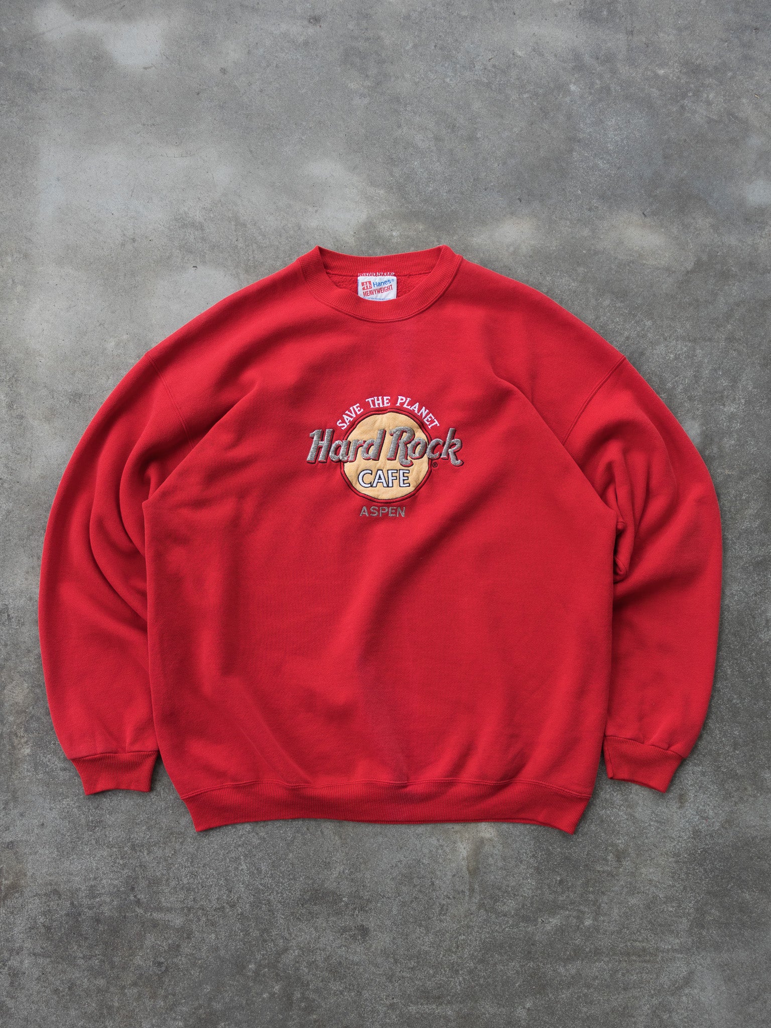 Vintage 90s Hard Rock Cafe Aspen Sweatshirt (XL)