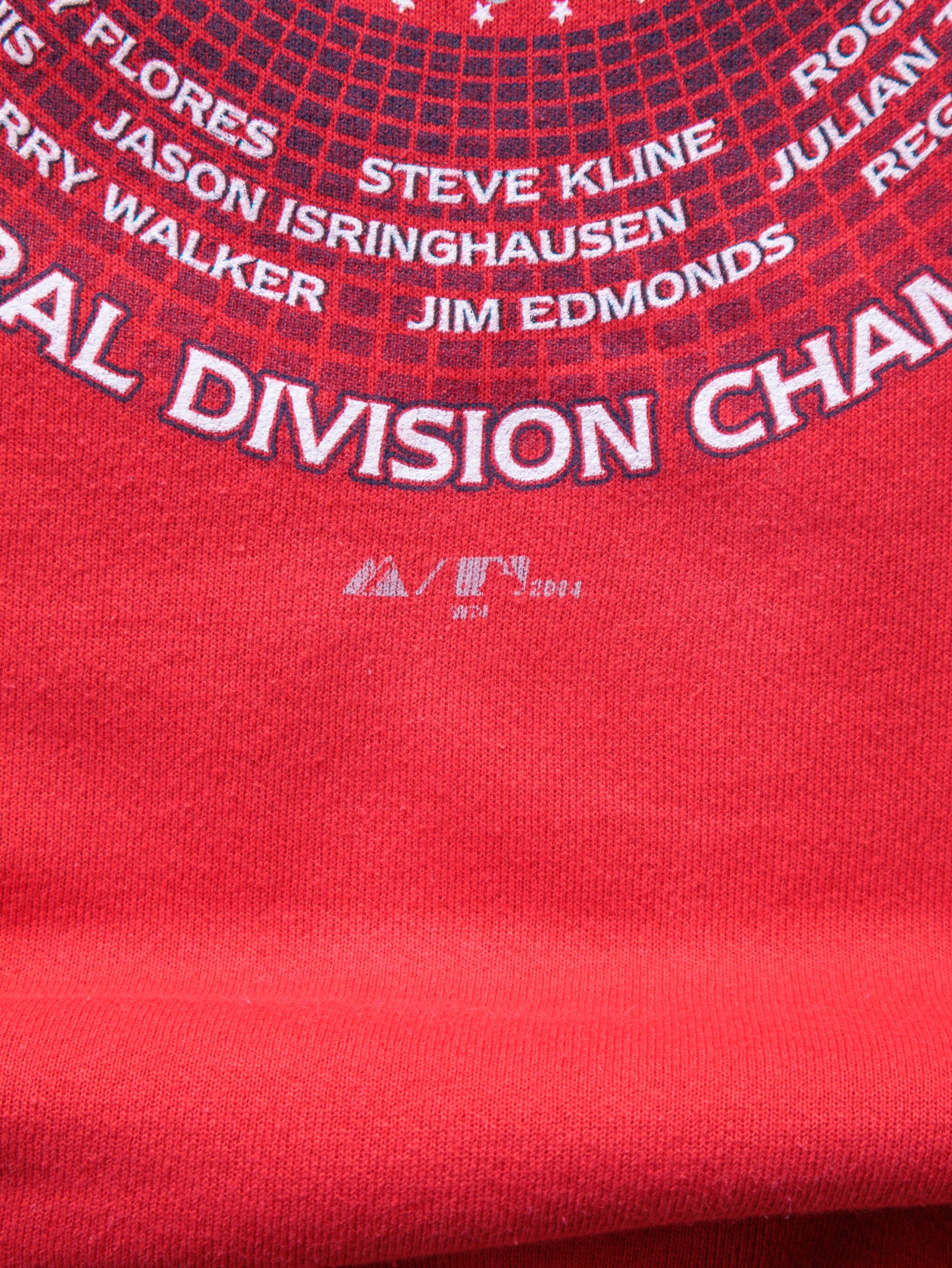 Vintage 2004 Red St. Louis Cardinals Sweatshirt (XL)