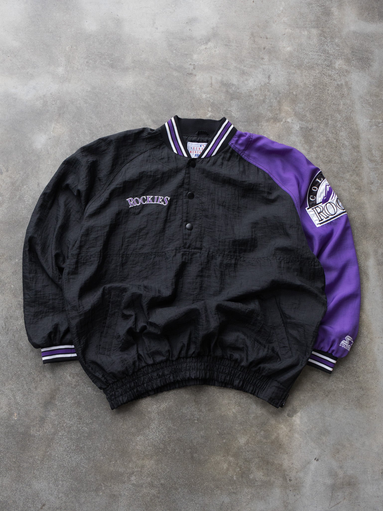 Vintage Starter Colorado Rockies Jacket (XL)