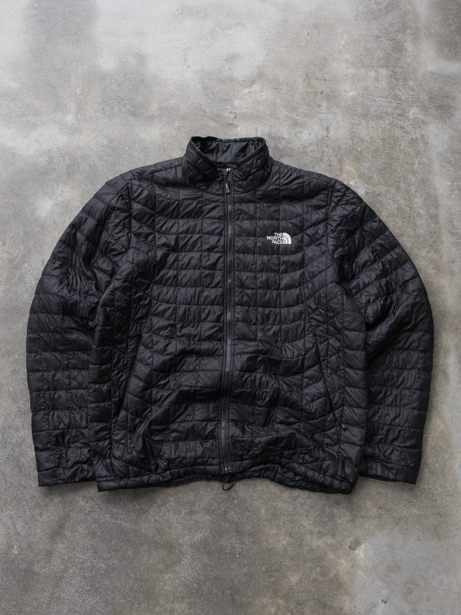 Vintage Black The North Face Quilted Jacket (L)
