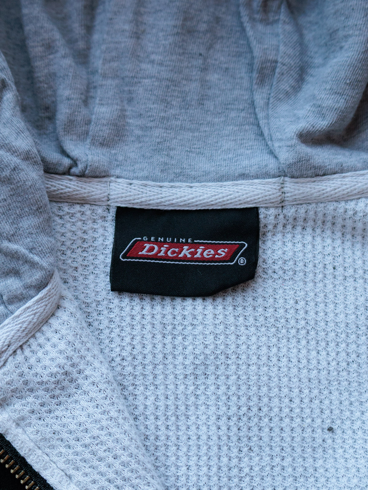 Vintage Black Dickies Full Zip Hoodie (-)