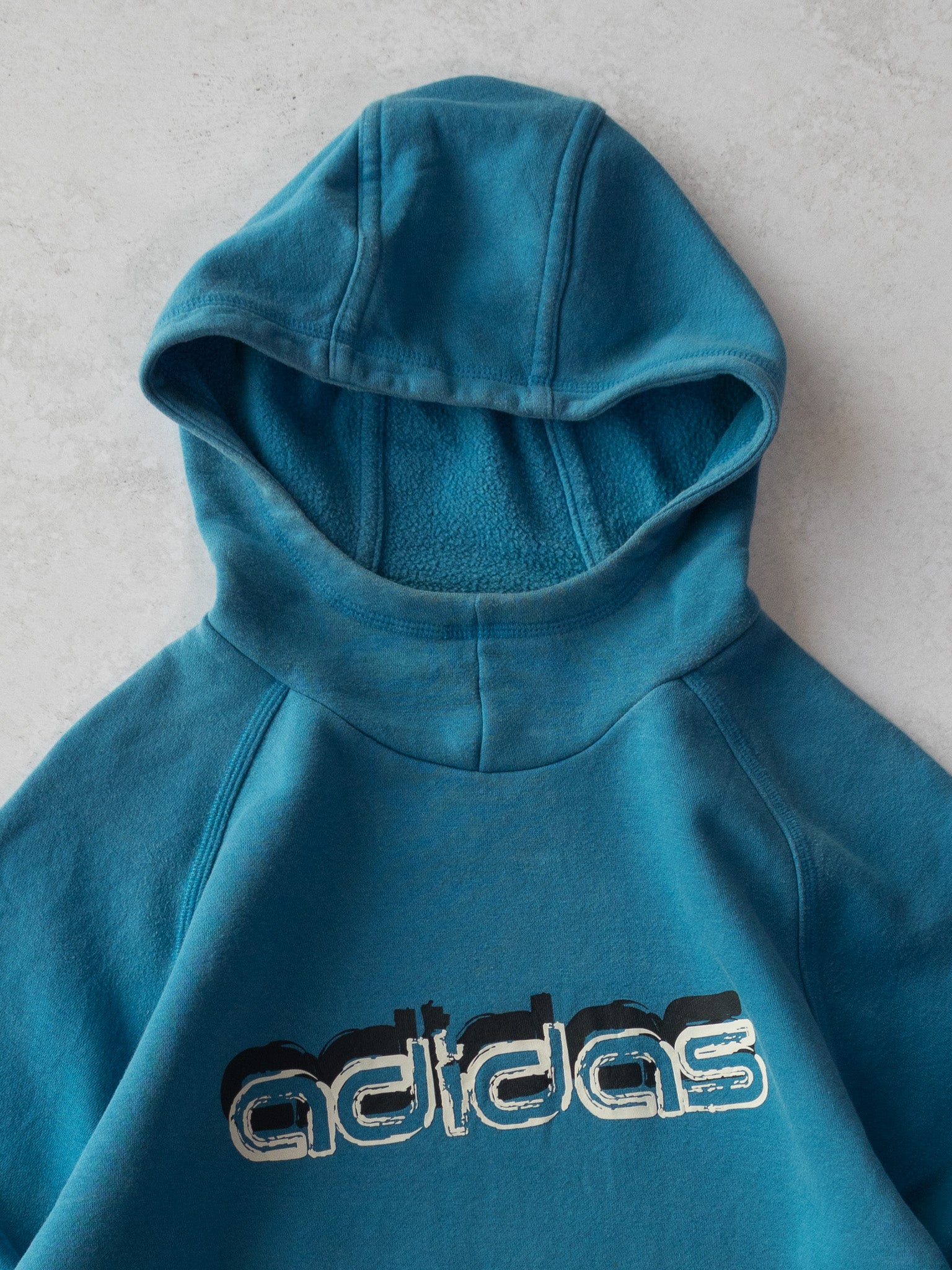 Vintage Adidas Spellout Hoodie (M)