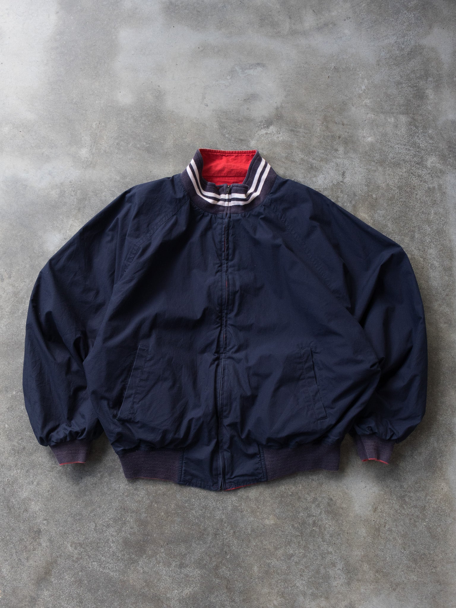 Navy & Red Nautica Reversible Sailing Jacket (XL)