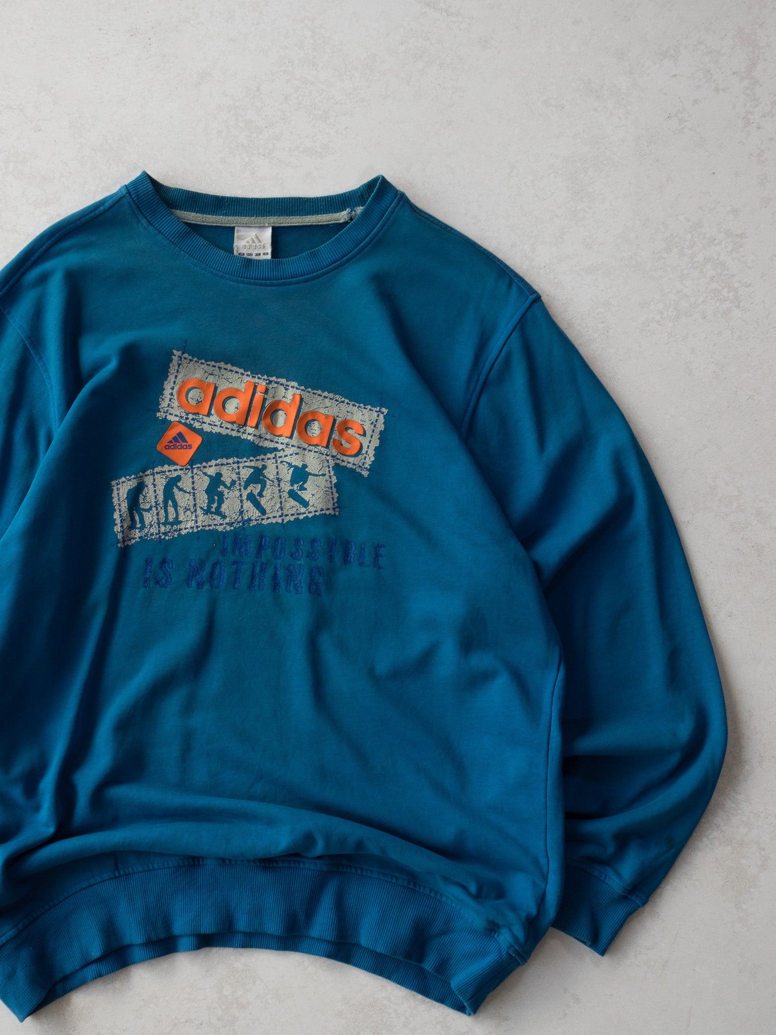 Vintage Adidas Graphic Sweatshirt (L)