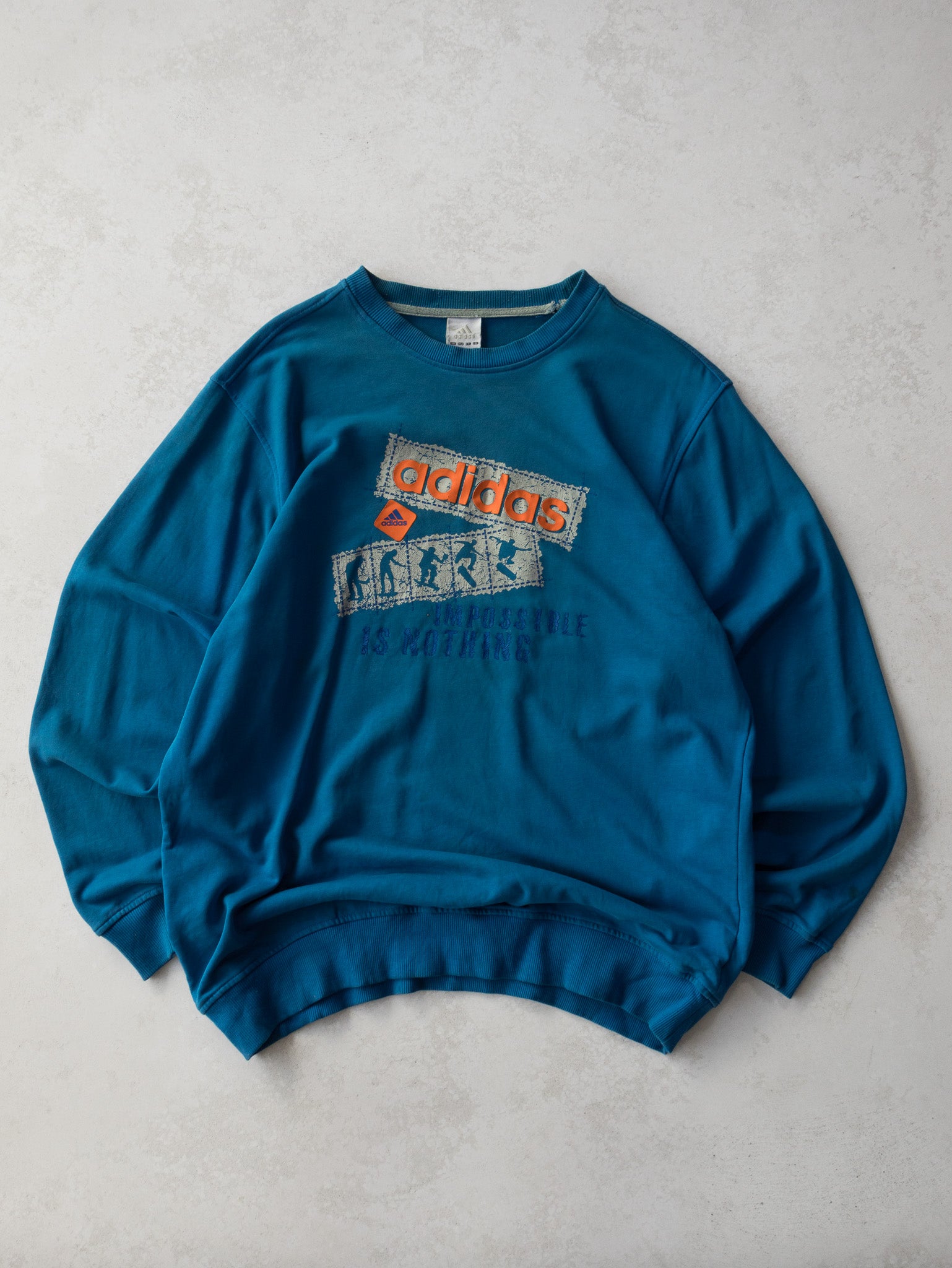 Vintage Adidas Graphic Sweatshirt (L)